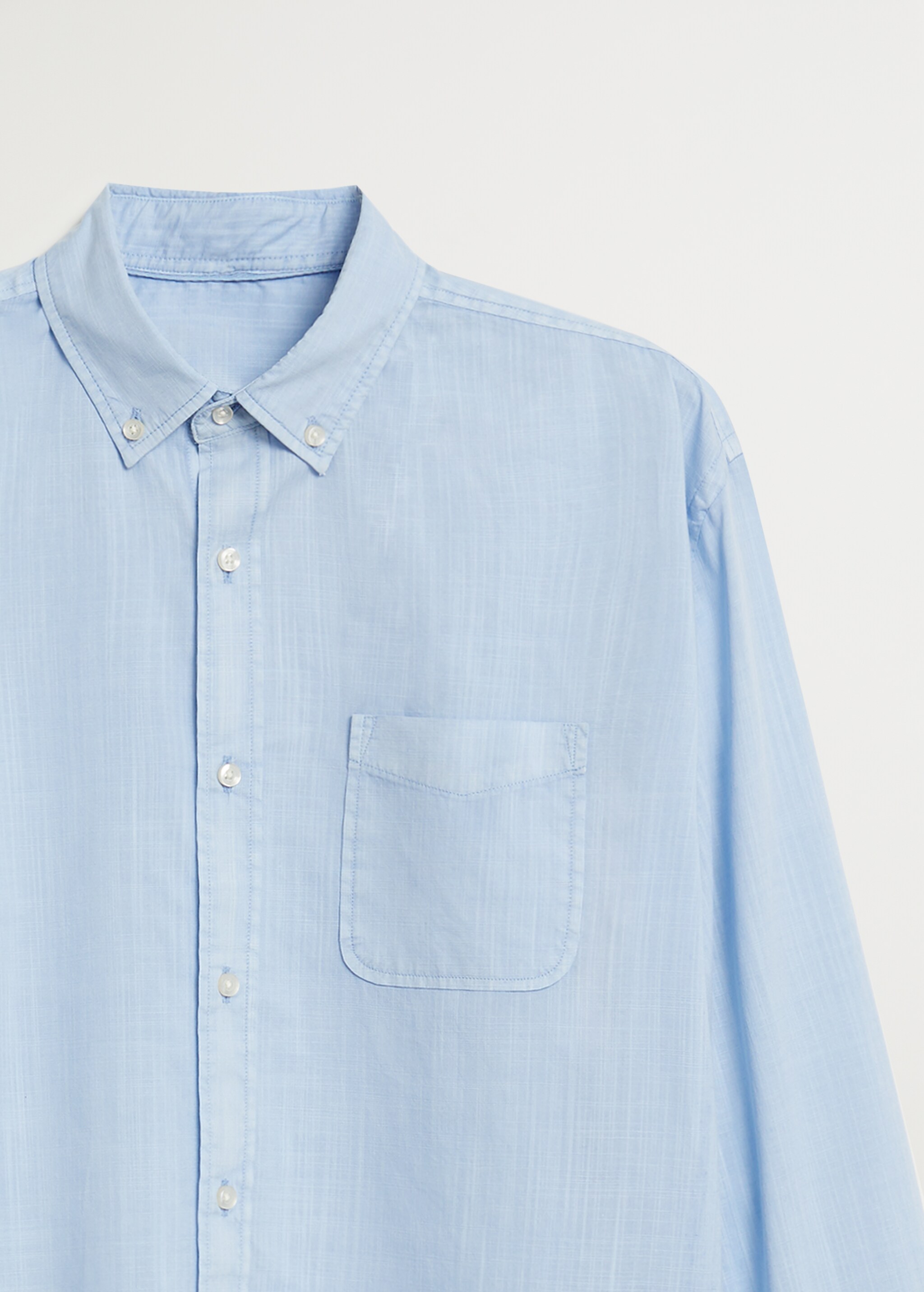 Camisa regular fit 100% tencel - Detalle del artículo 8