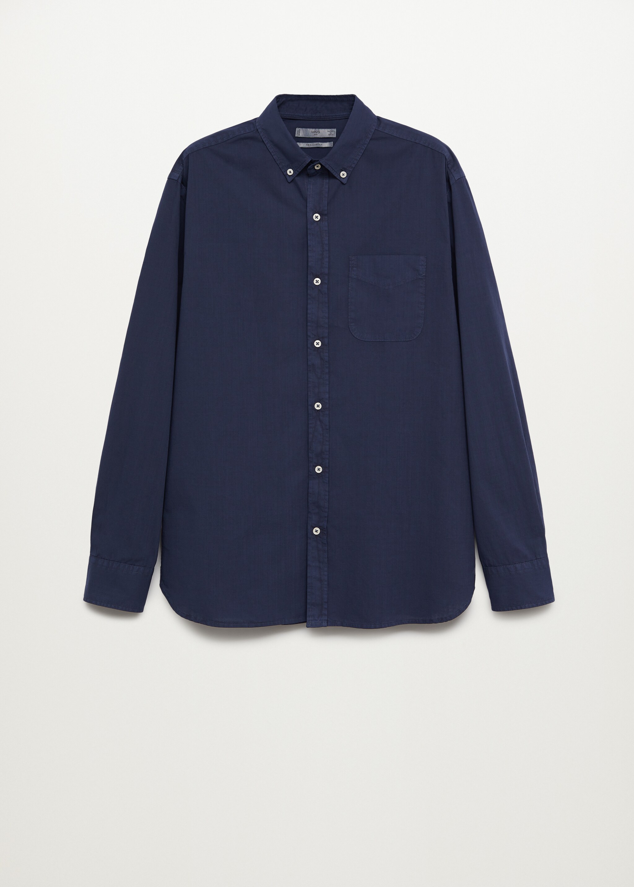Regular-fit 100% Tencel shirt - Article without model