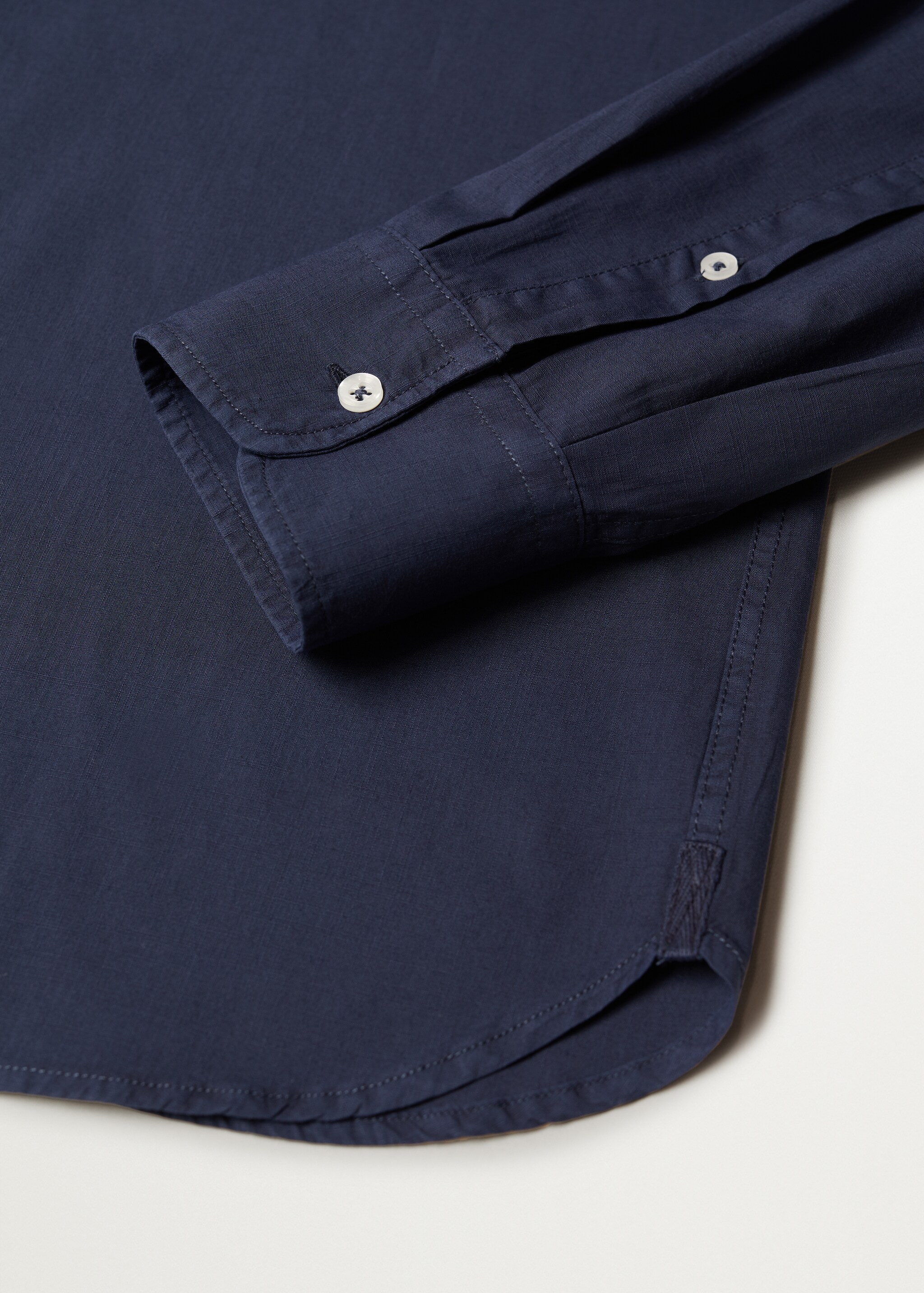 Regular-fit 100% Tencel shirt - Details of the article 8