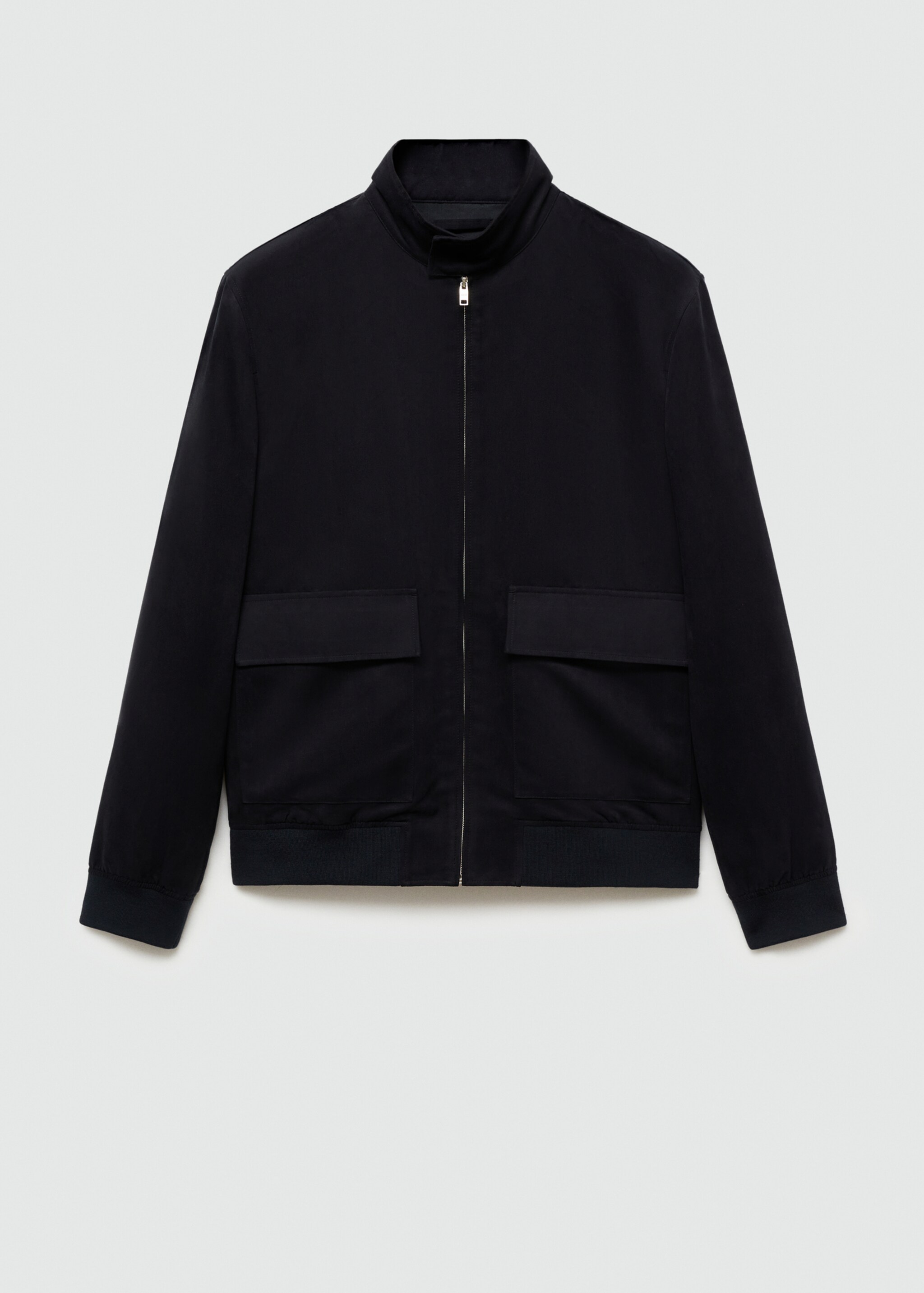 Blouson imitation daim fermeture Éclair - Article sans modèle