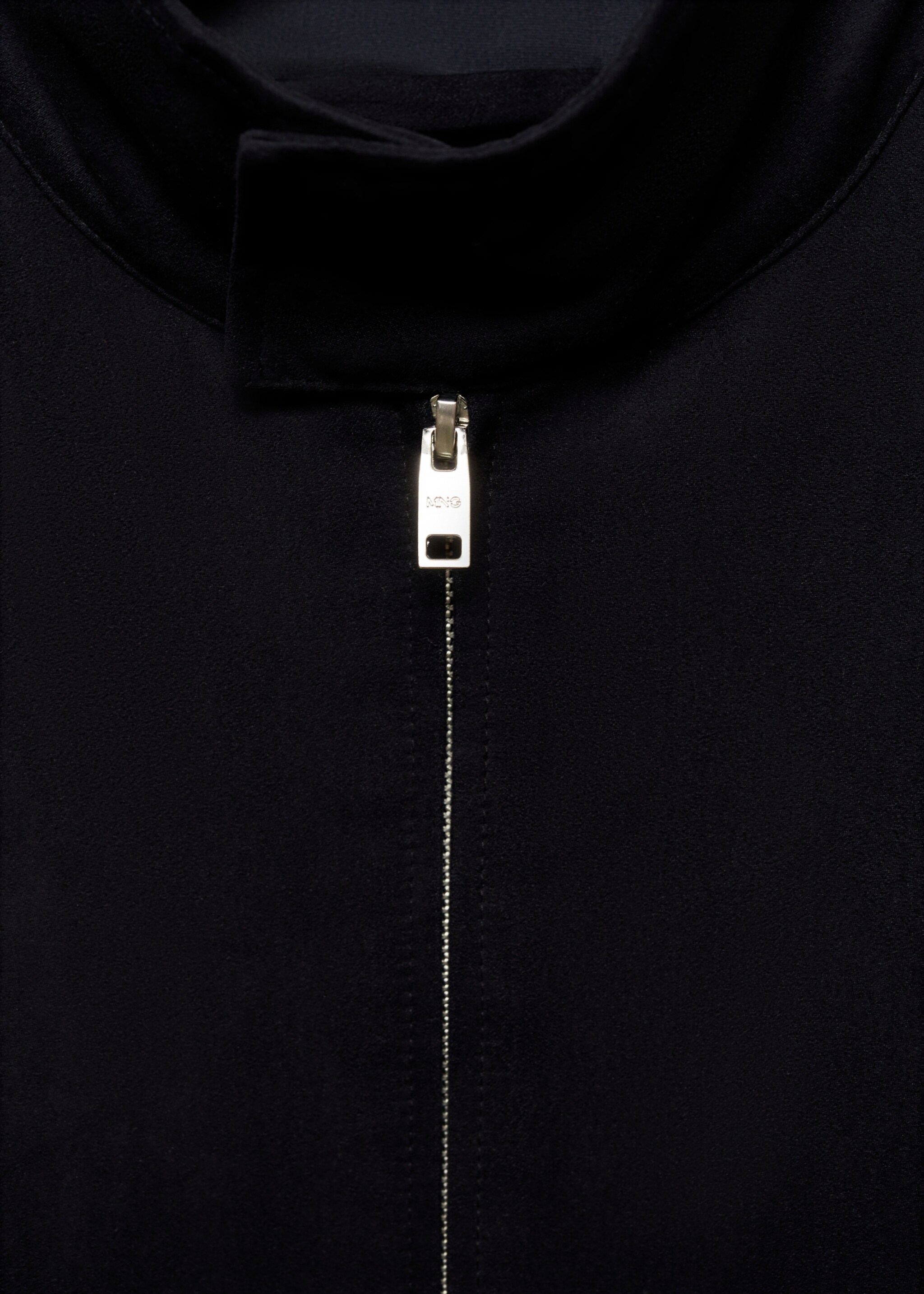 Blouson imitation daim fermeture Éclair - Détail de l'article 8