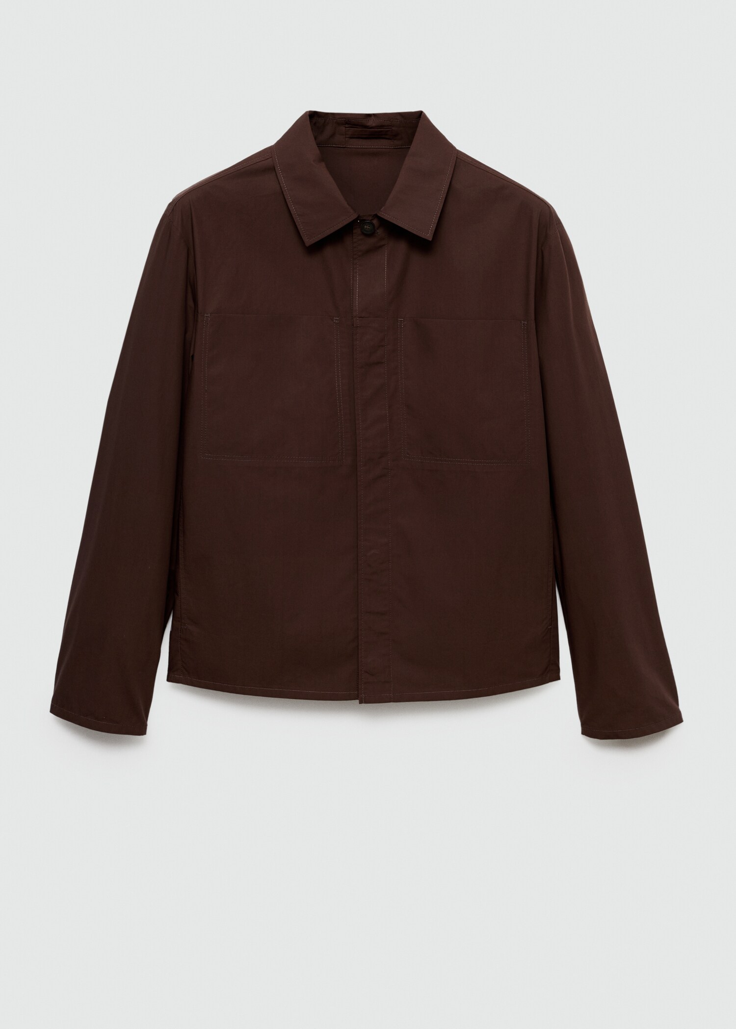 Jacke aus 100 % Baumwolle mit Taschen - Artikel ohne Model