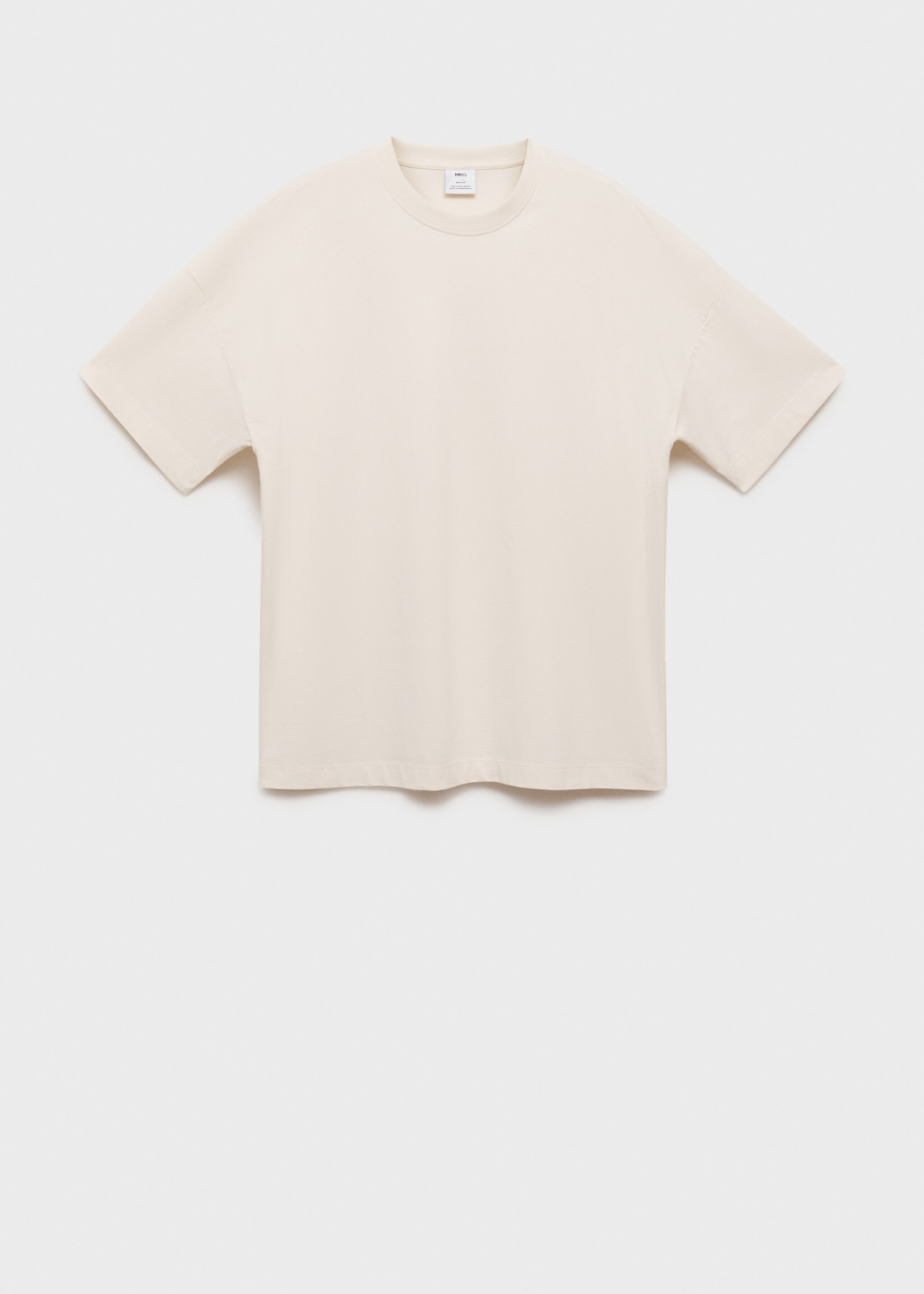 Μπλούζα 100% βαμβάκι oversize - Προϊόν χωρίς μοντέλο