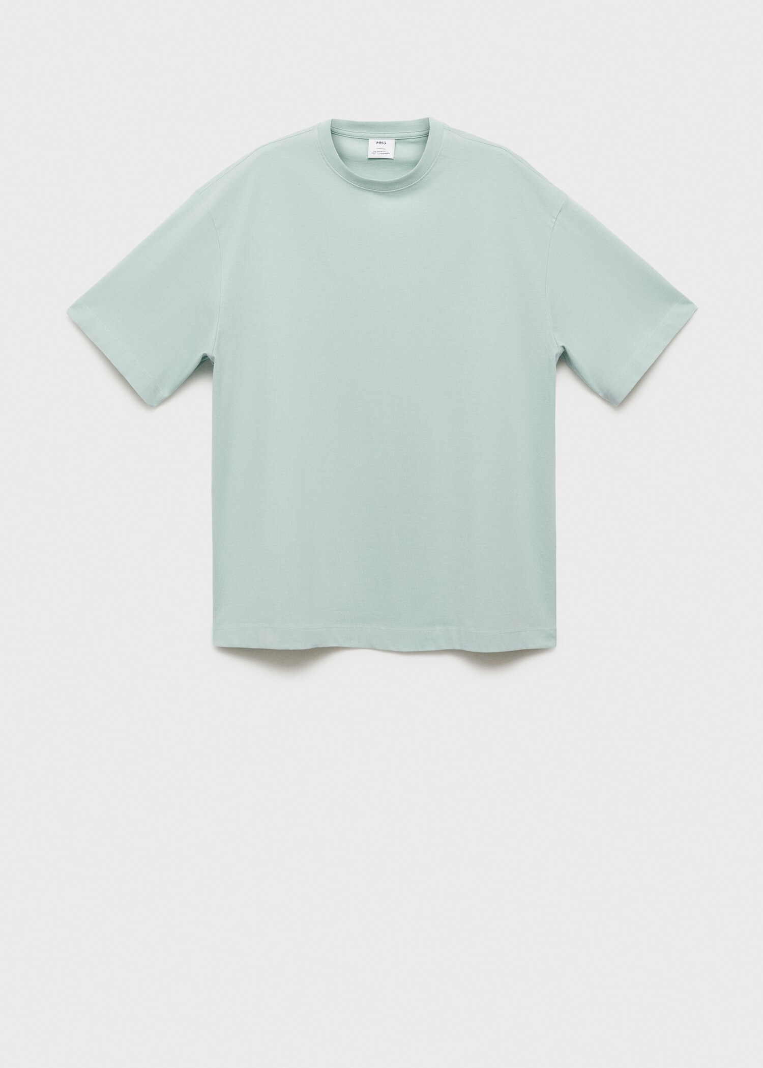 Oversized-T-Shirt aus 100 % Baumwolle - Artikel ohne Model