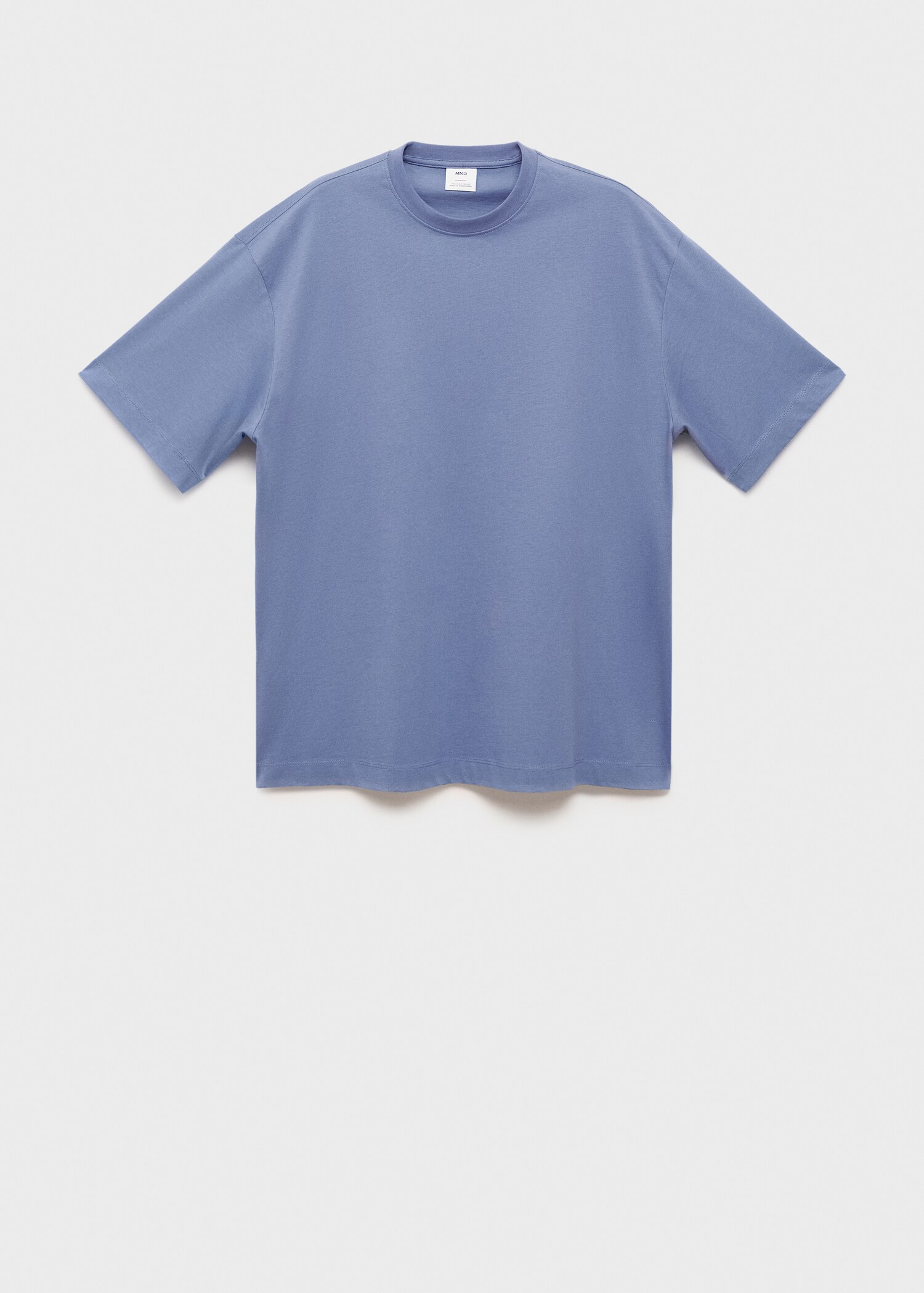 Oversized-T-Shirt aus 100 % Baumwolle - Artikel ohne Model