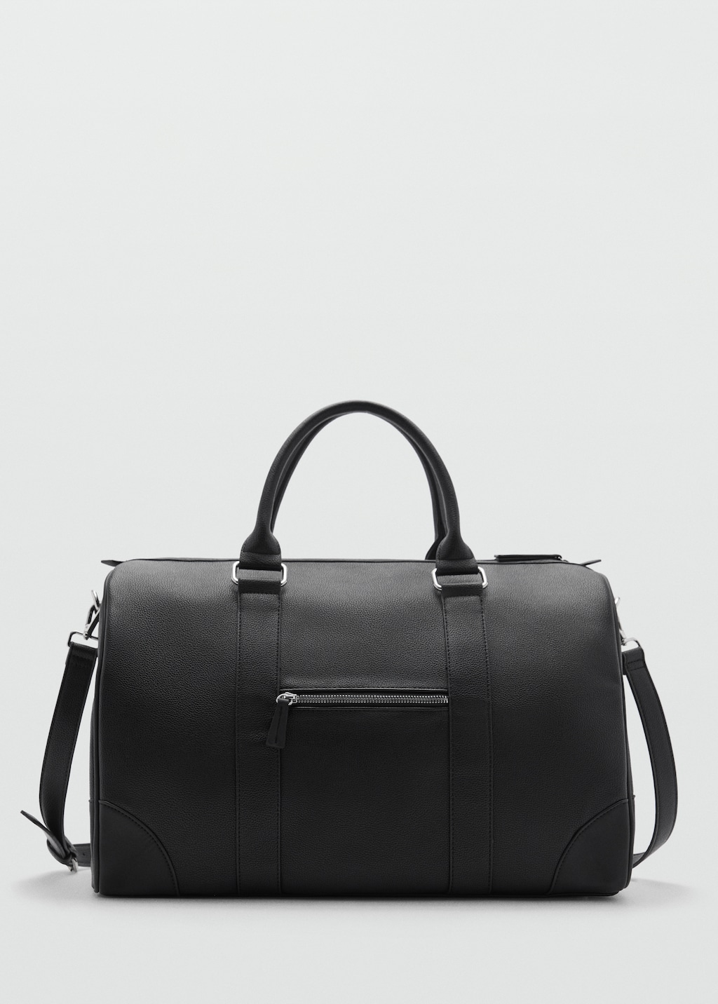 Patent leather-effect bowling bag - Men | MANGO OUTLET USA Patent leather-effect bowling bag - Men | MANGO OUTLET USA