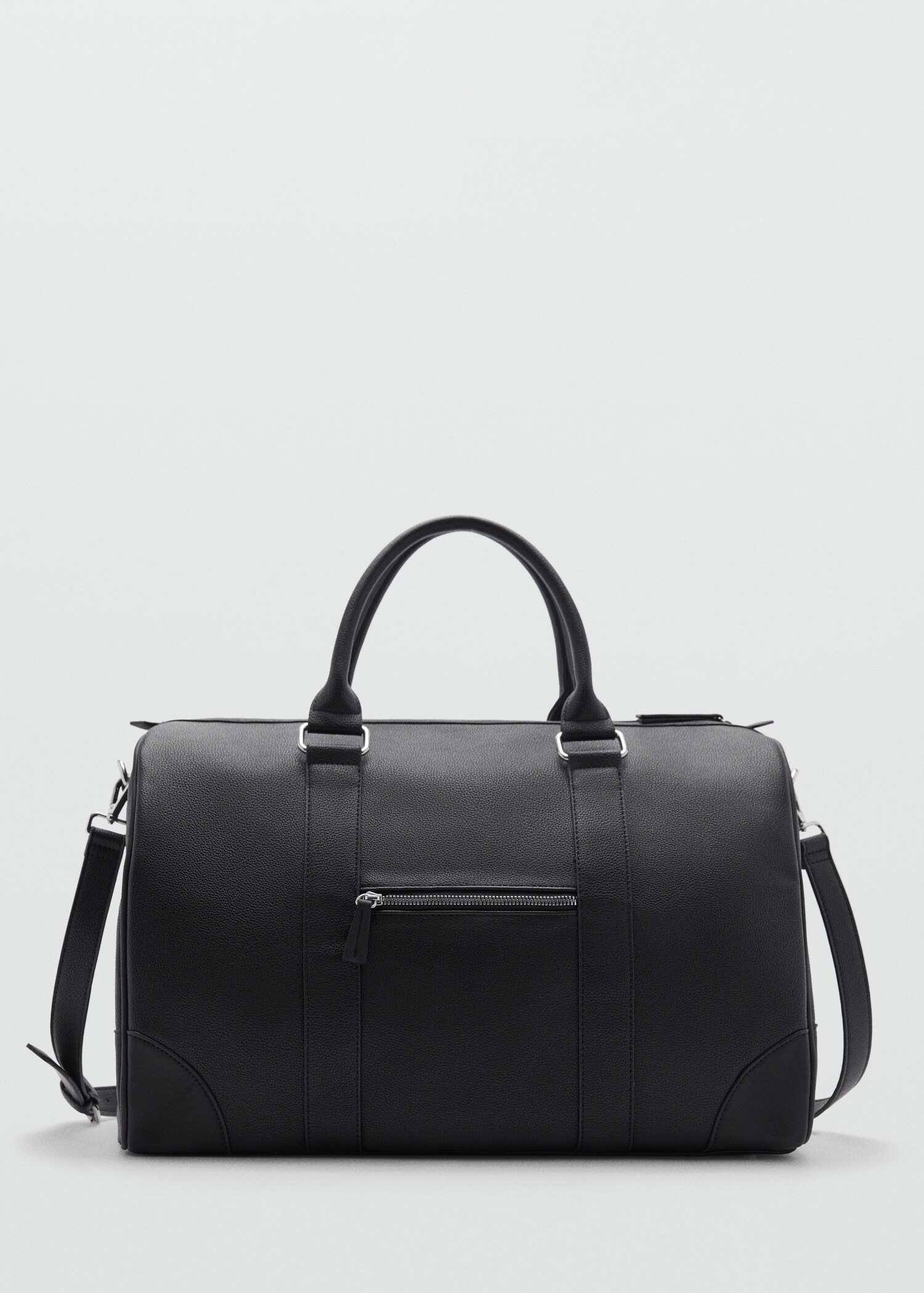 Patent leather-effect bowling bag - Article without model
