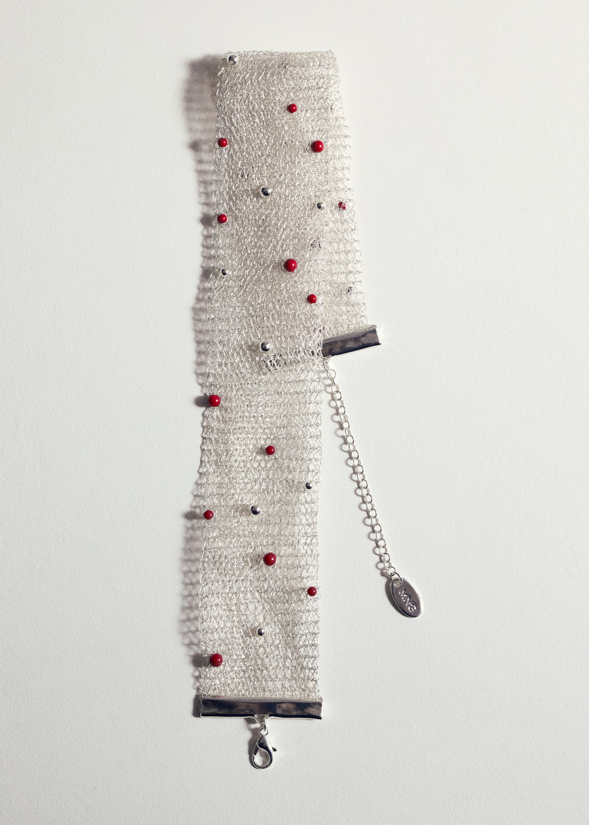 Perlenverzierter Mesh-Choker - Detail des Artikels 5