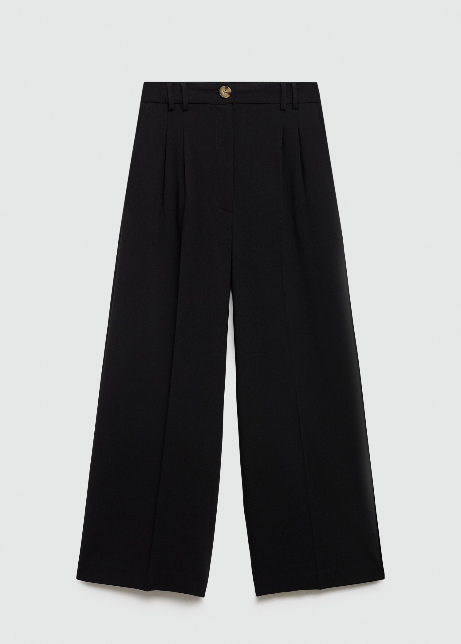 Pleated culottes trousers - Article without model