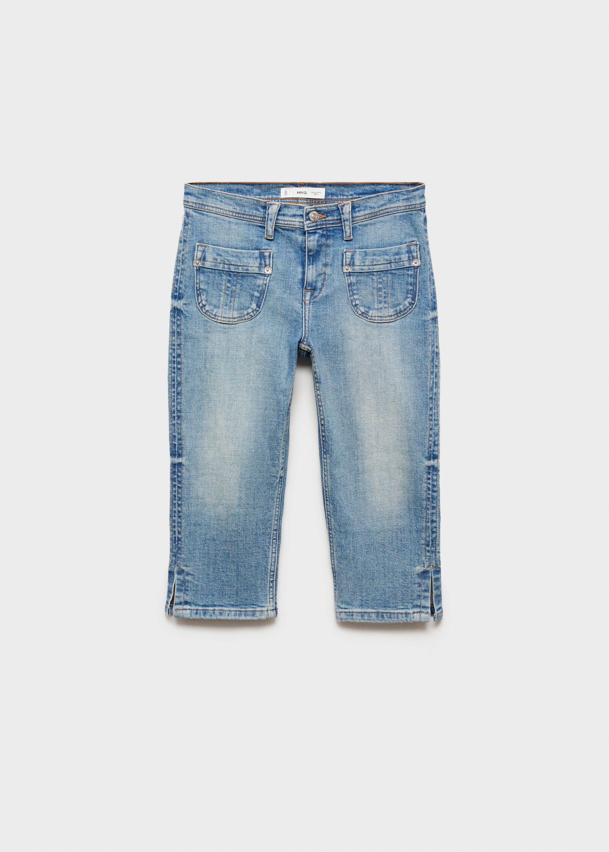 Capri jeans with pockets - Article without model