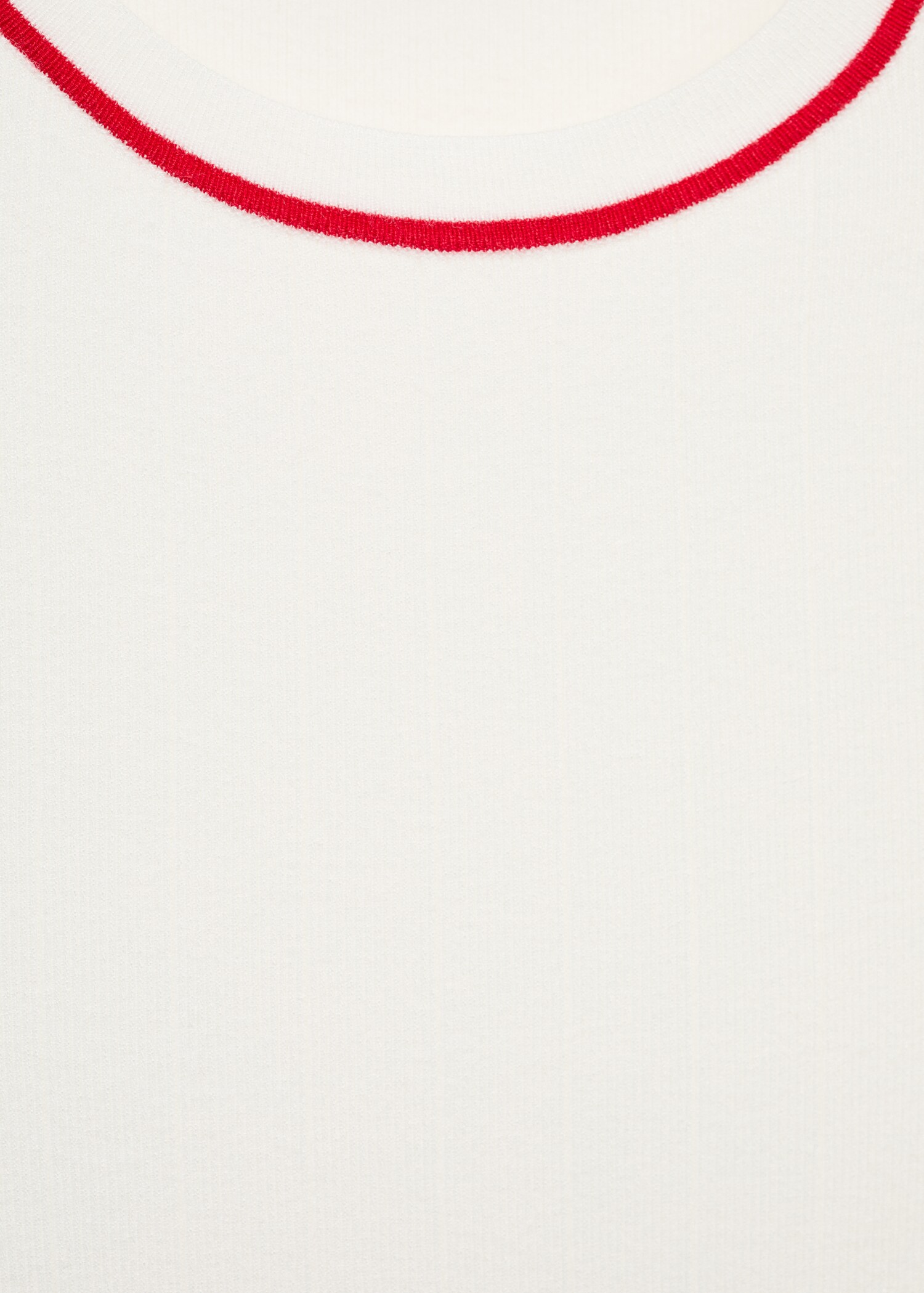 Short dress with contrasting trim - Details of the article 8