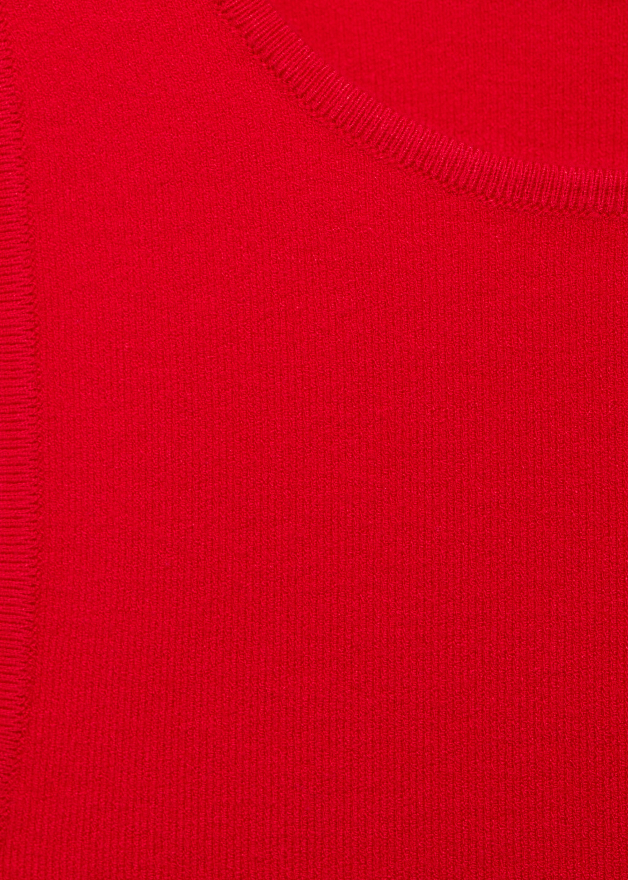 Knitted cropped top - Details of the article 8