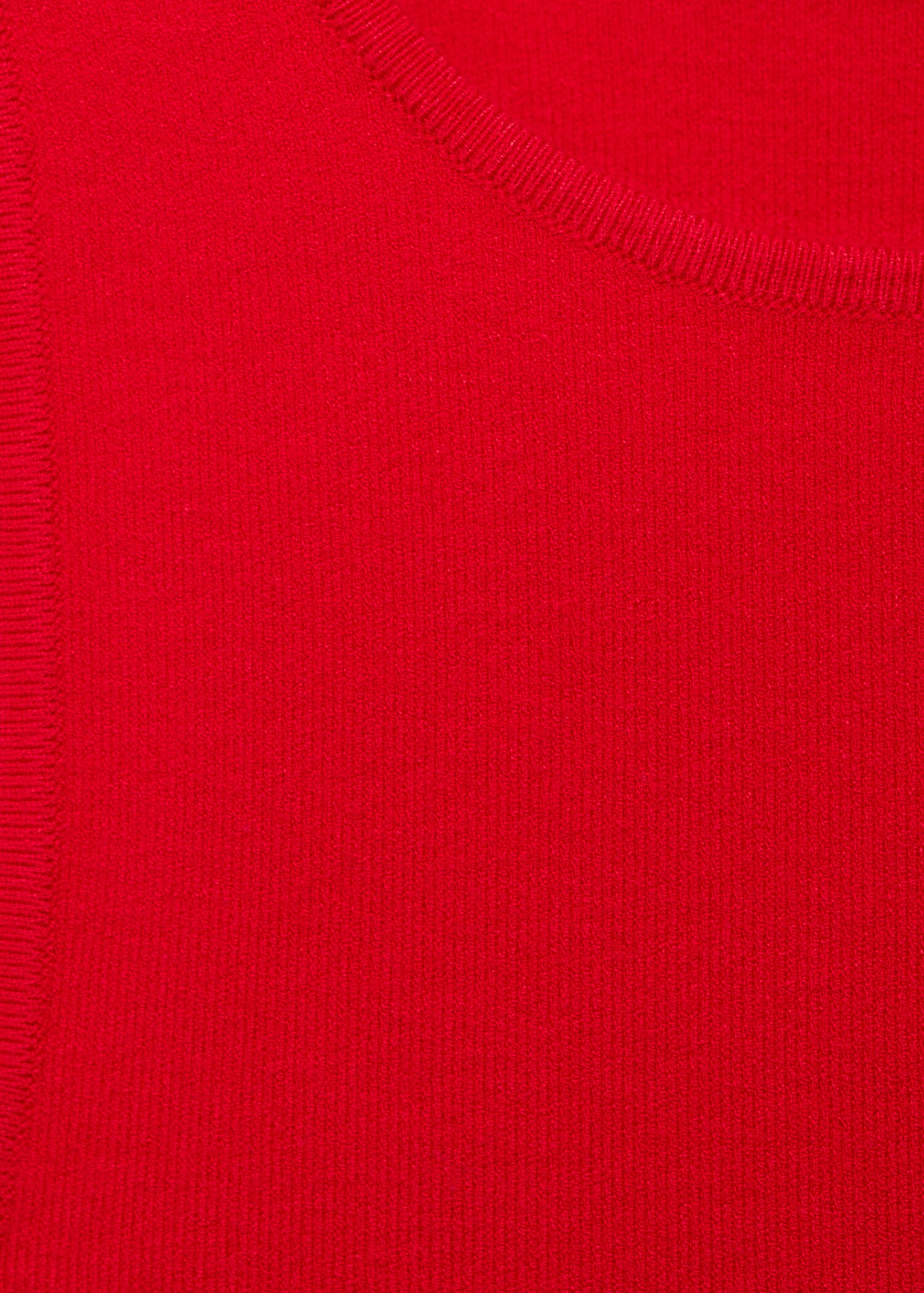Knitted cropped top - Details of the article 8
