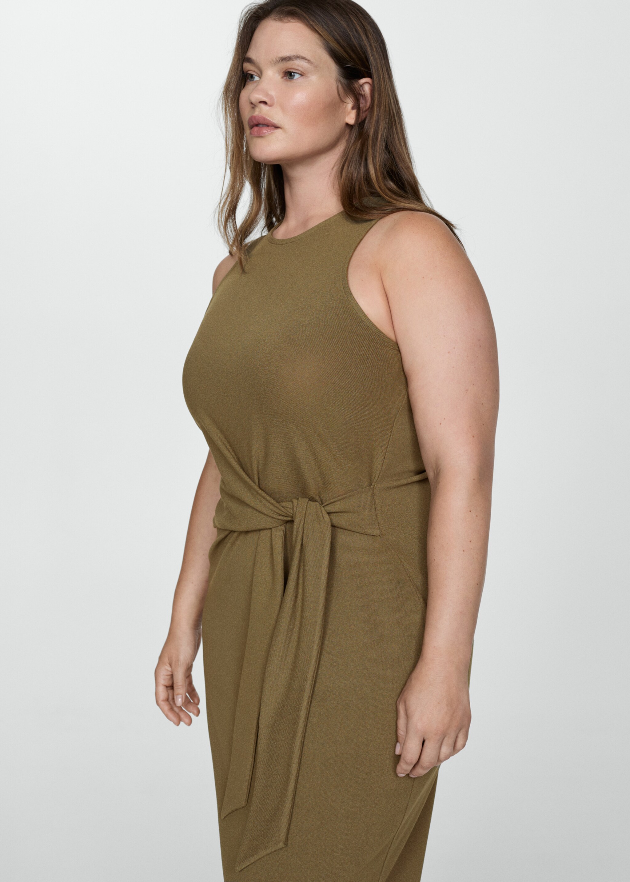 Bow knitted dress - Details of the article 5