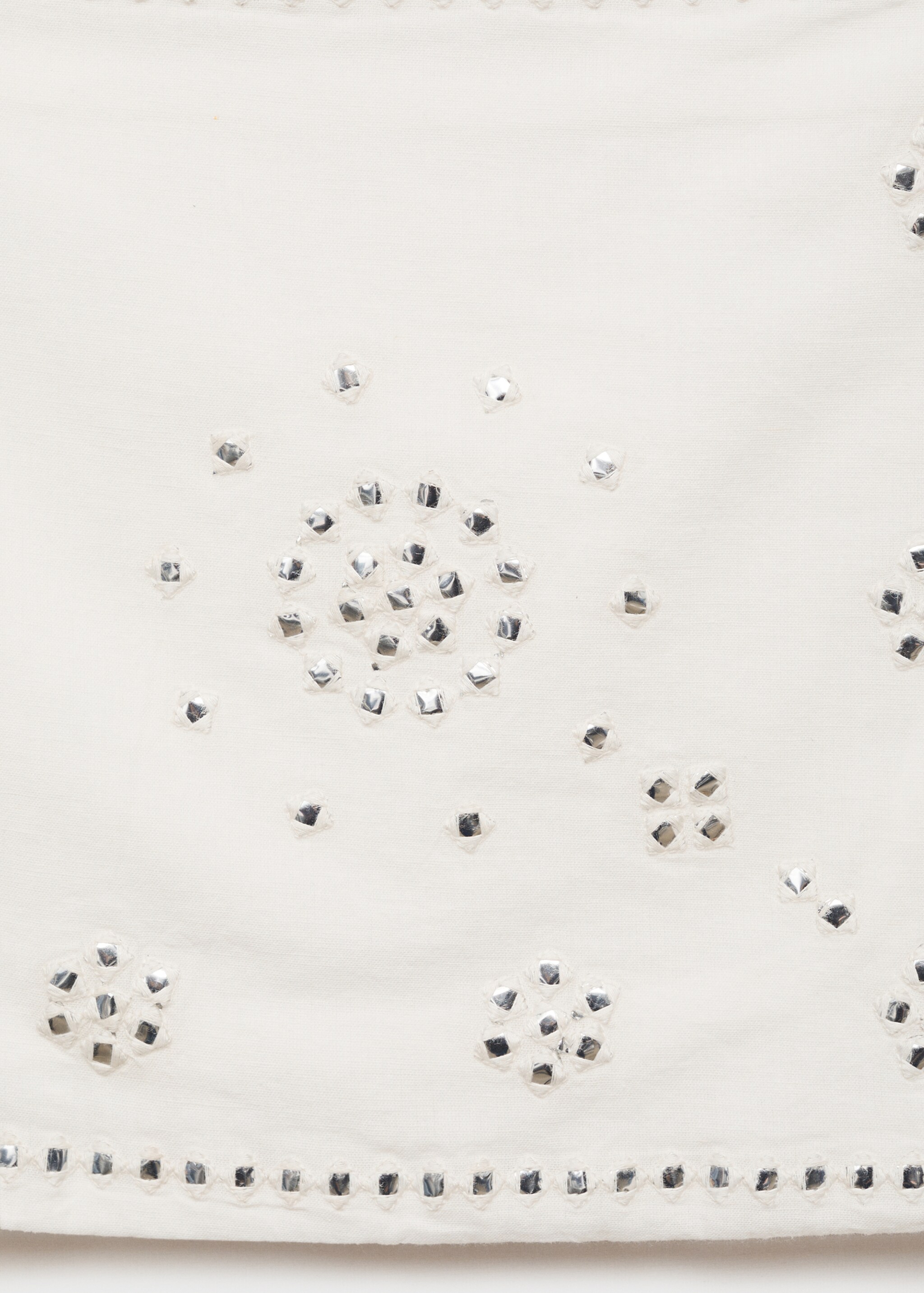 Mini skirt rhinestone bow - Details of the article 8