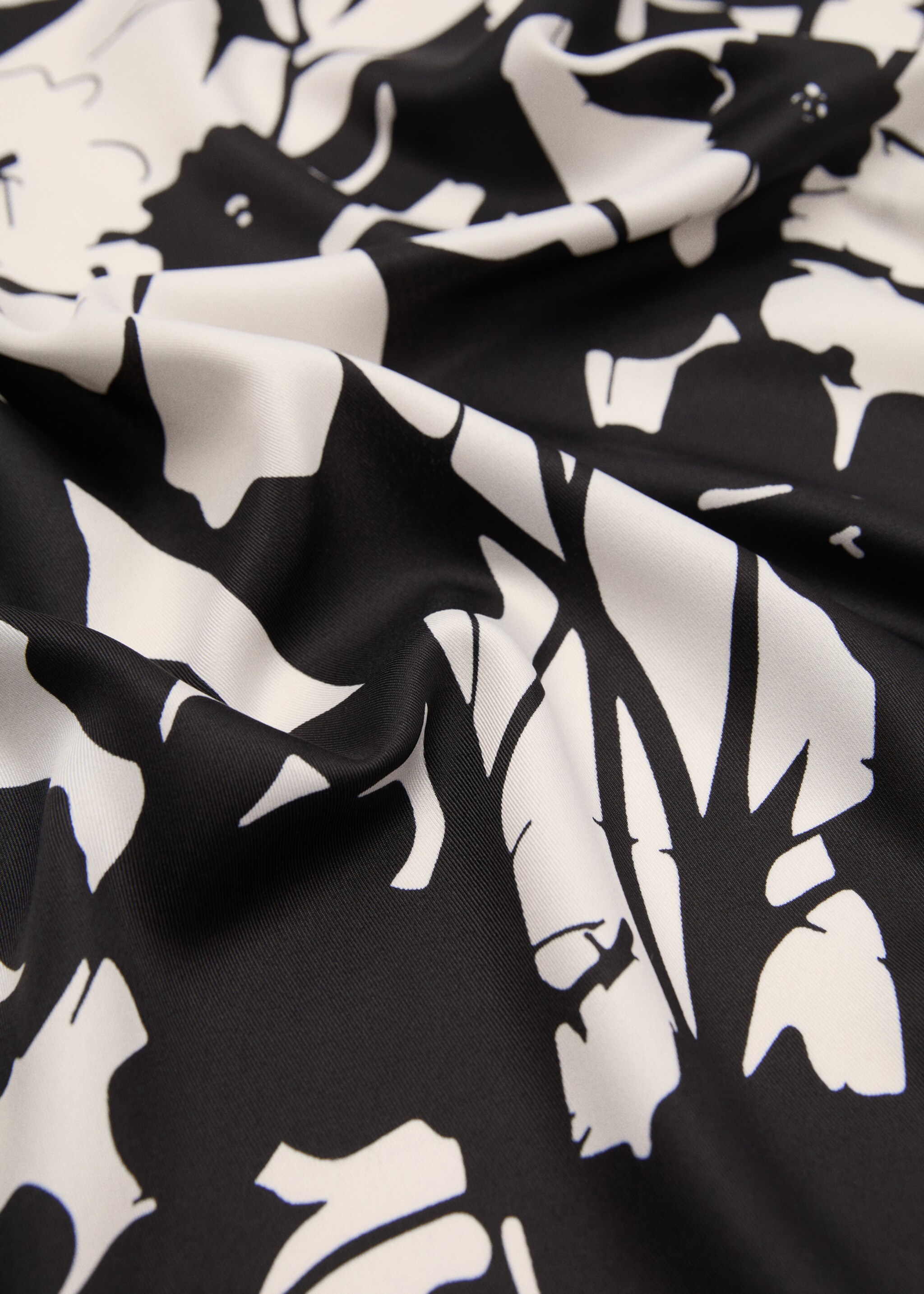 Floral-print scarf - Medium plane