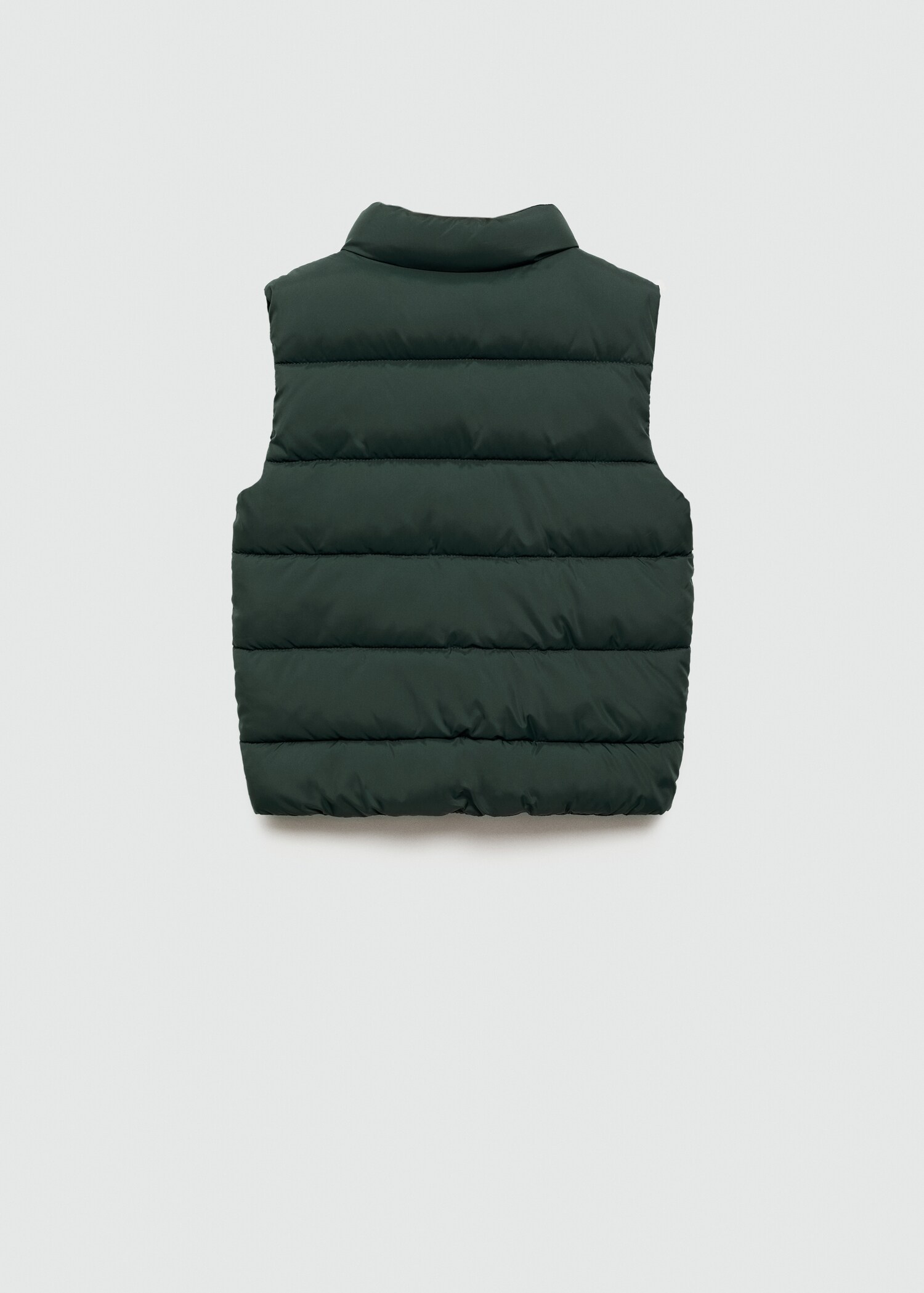Quilted gilet - Reverse of the article