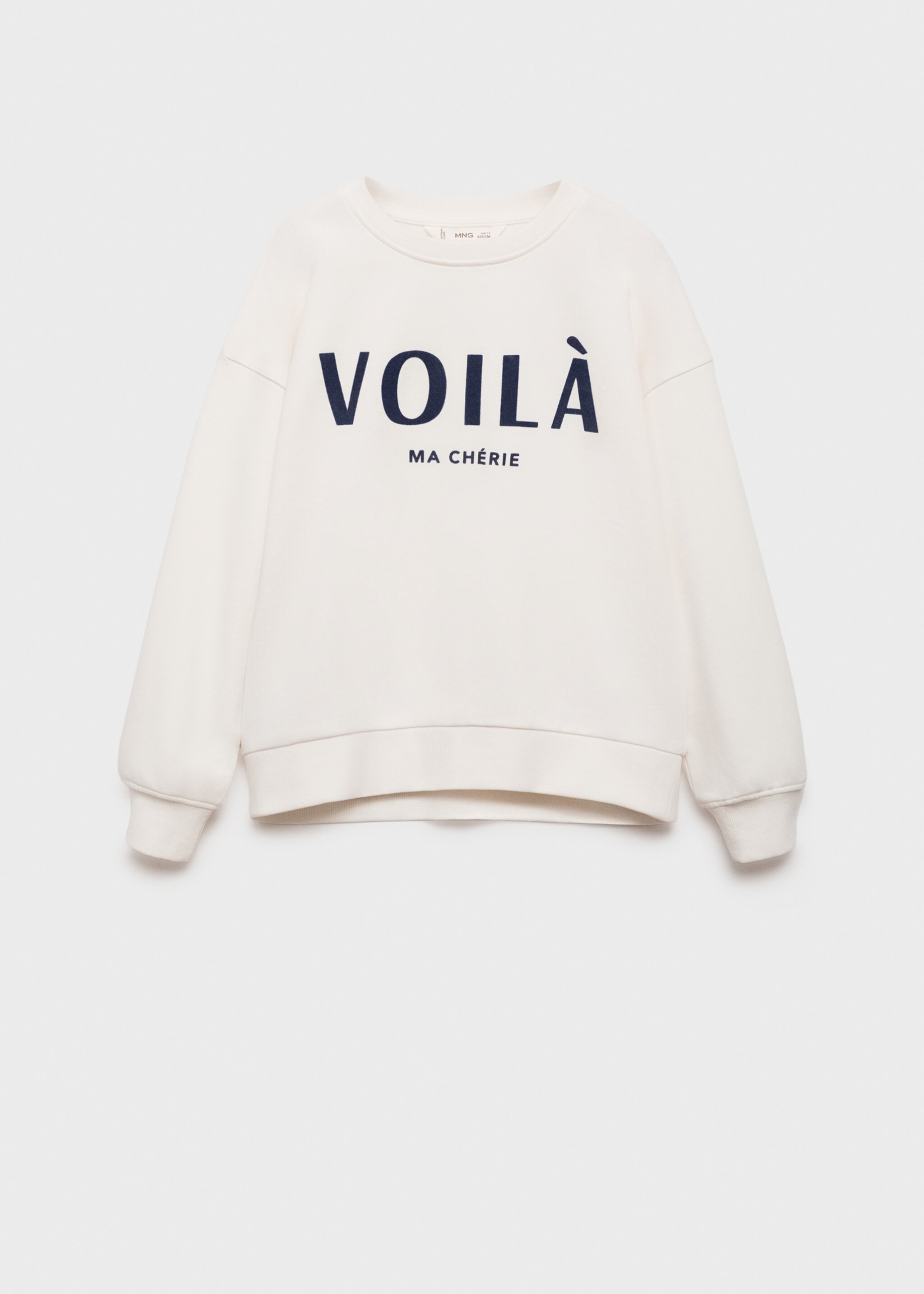 Printed cotton sweatshirt - Article without model