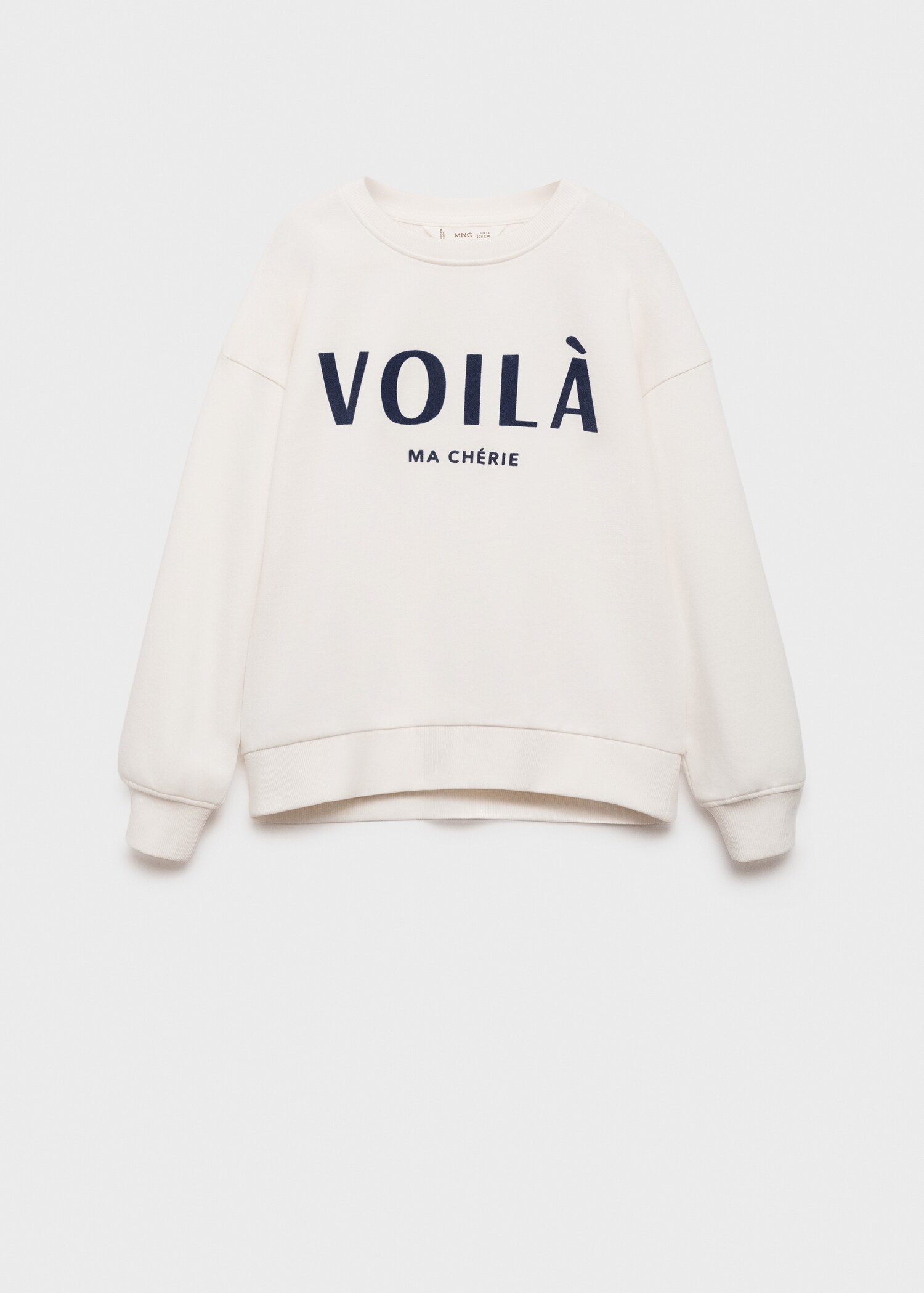 Printed cotton sweatshirt - Article without model