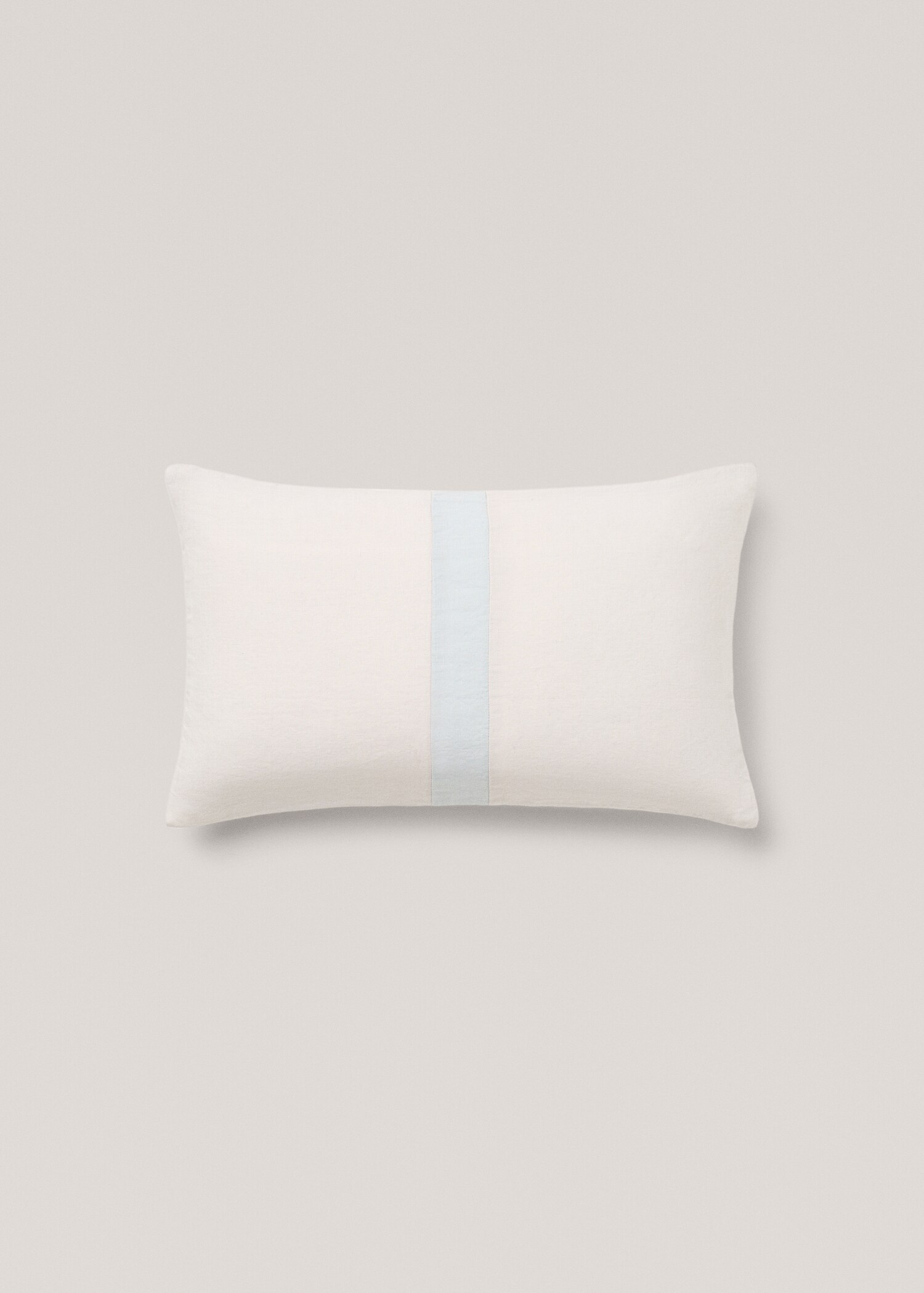 100% linen striped cushion cover 30x50cm - Article without model