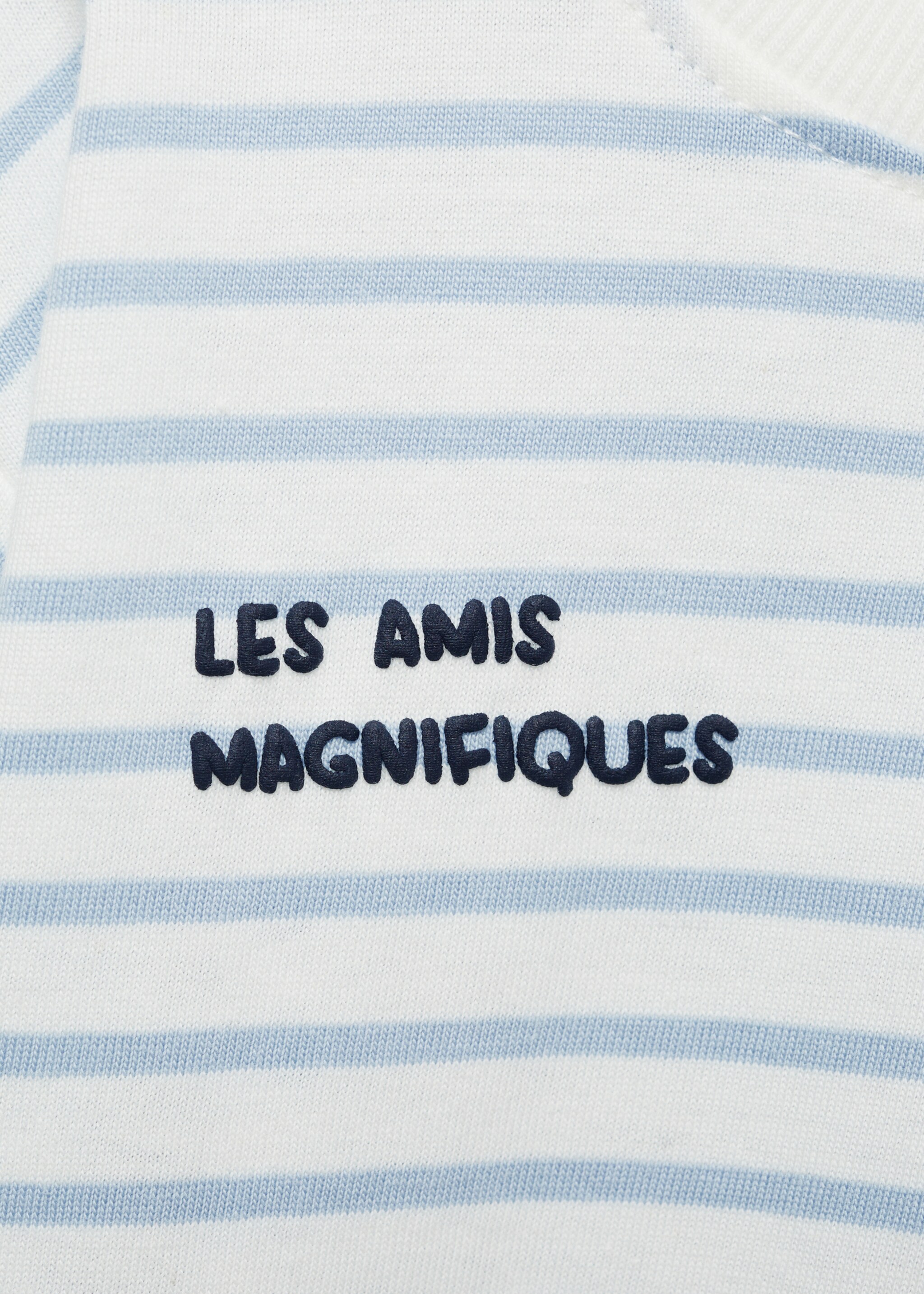 Printed long sleeve t-shirt - Details of the article 8, Sky Blue. Ref: 77043279-00.