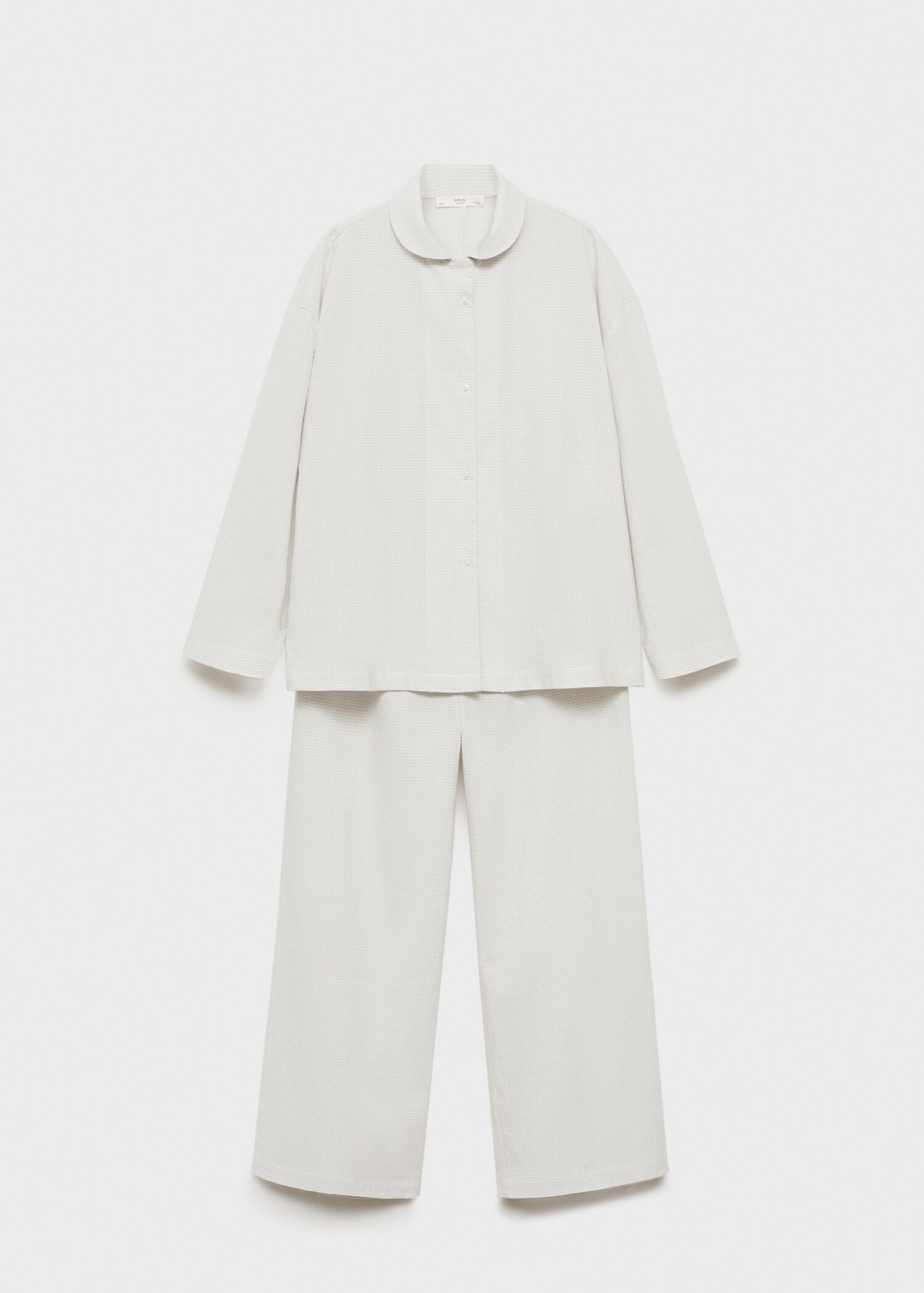 Cotton long pyjamas - Article without model