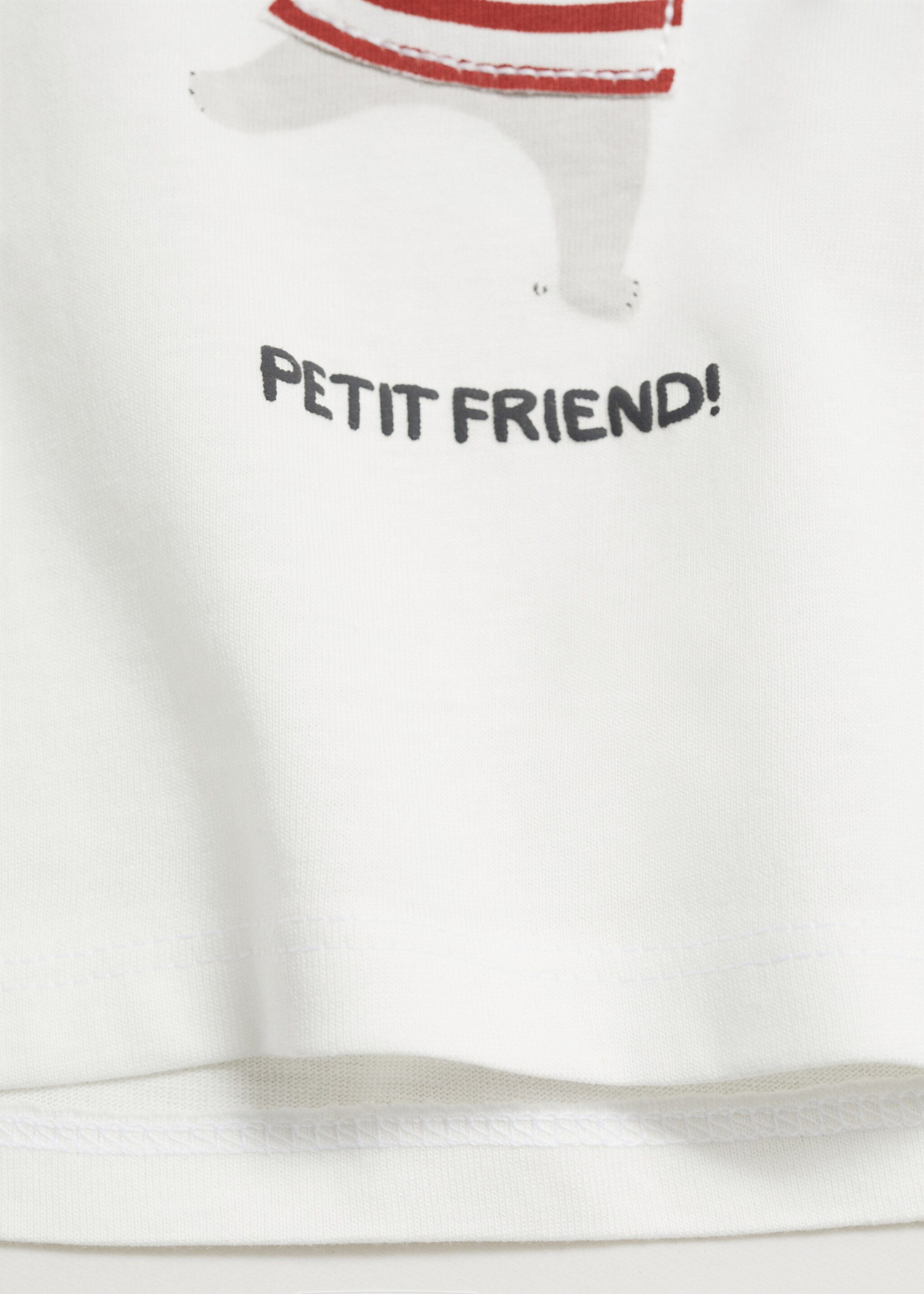 Printed cotton-blend T-shirt - Details of the article 0