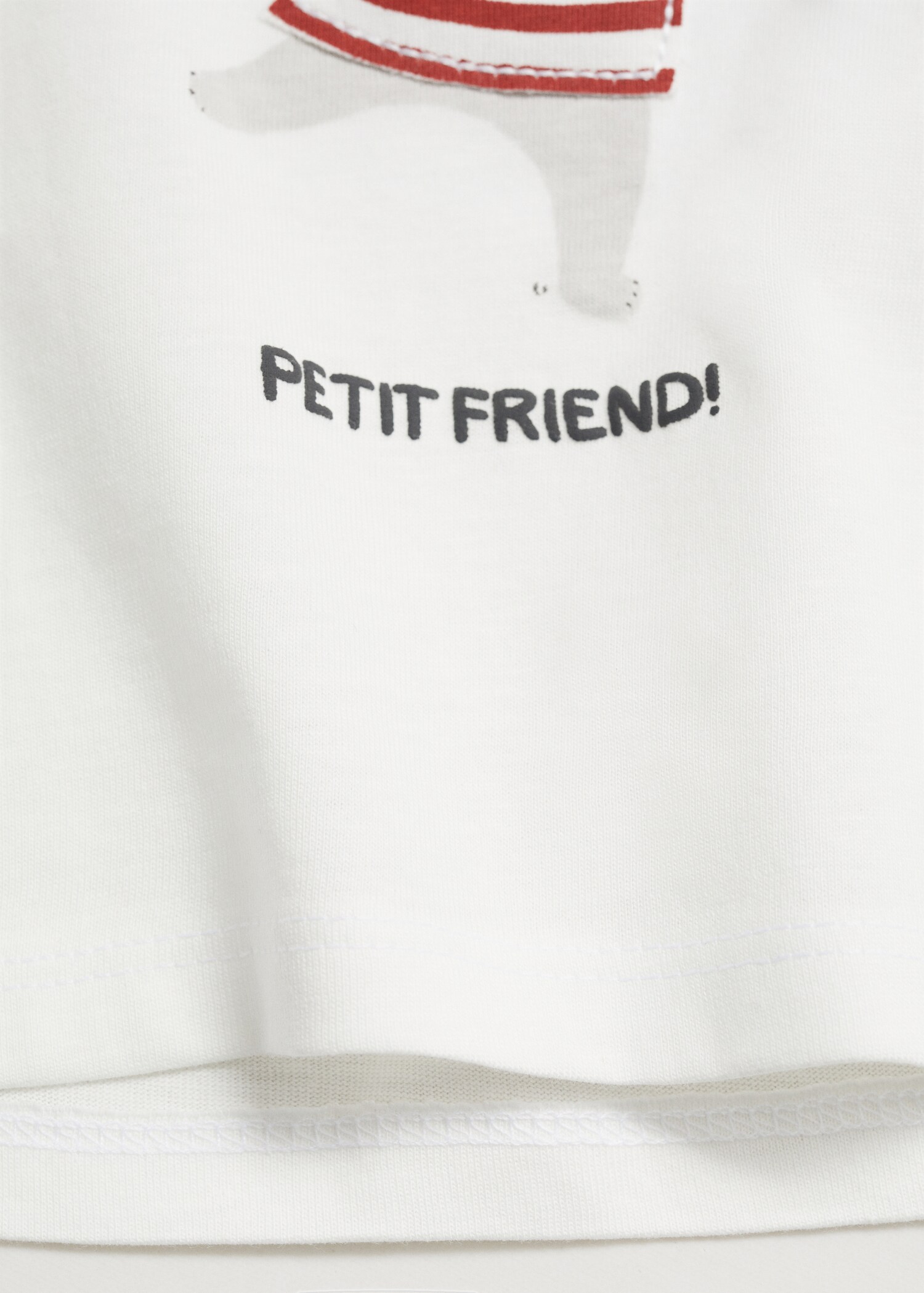 Printed cotton-blend T-shirt - Details of the article 0
