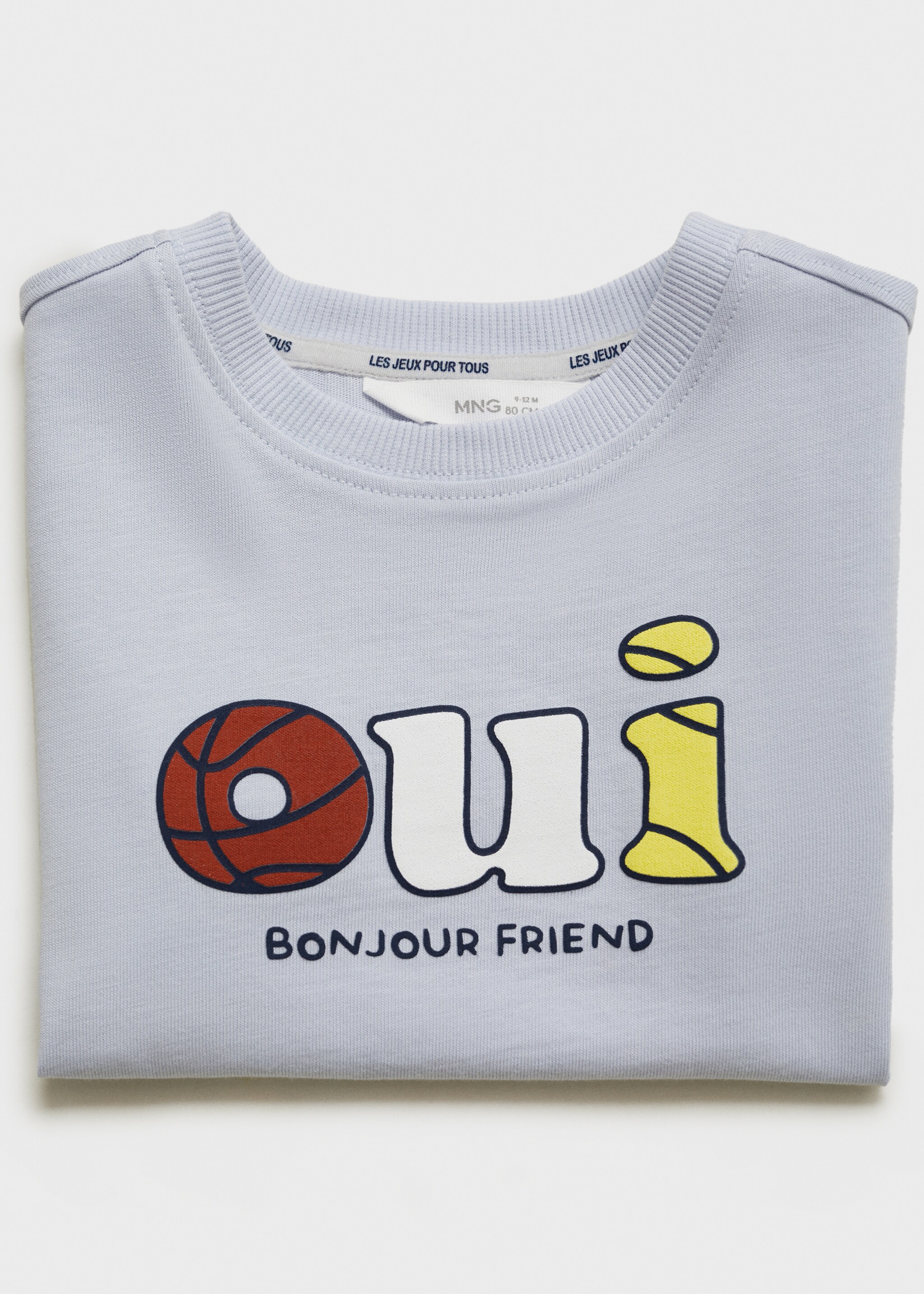 Bedrucktes Baumwoll-T-Shirt - Detail des Artikels 0