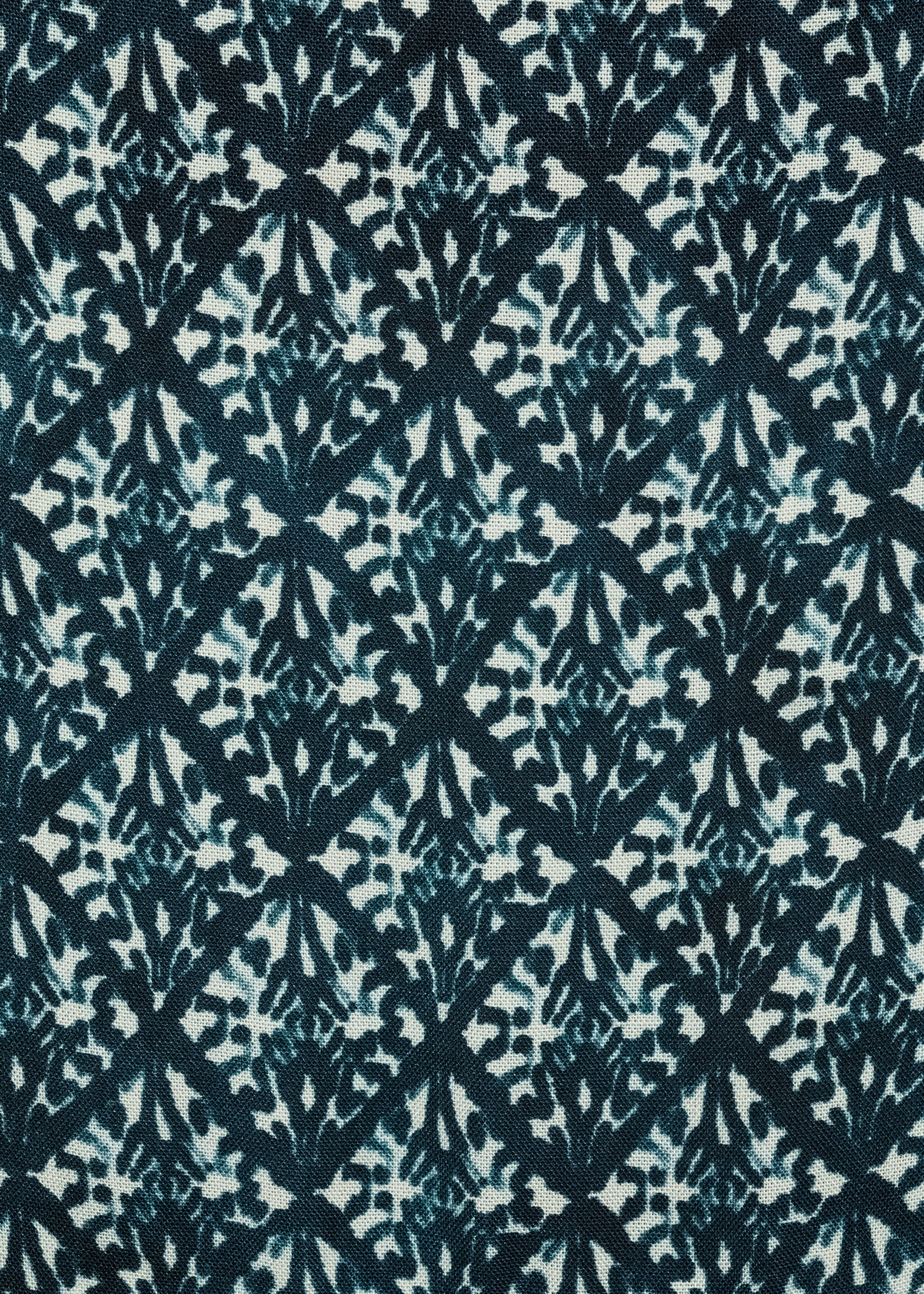 Ruffle printed skirt - Details of the article 0, Dark Navy. Ref: 77043292-00.