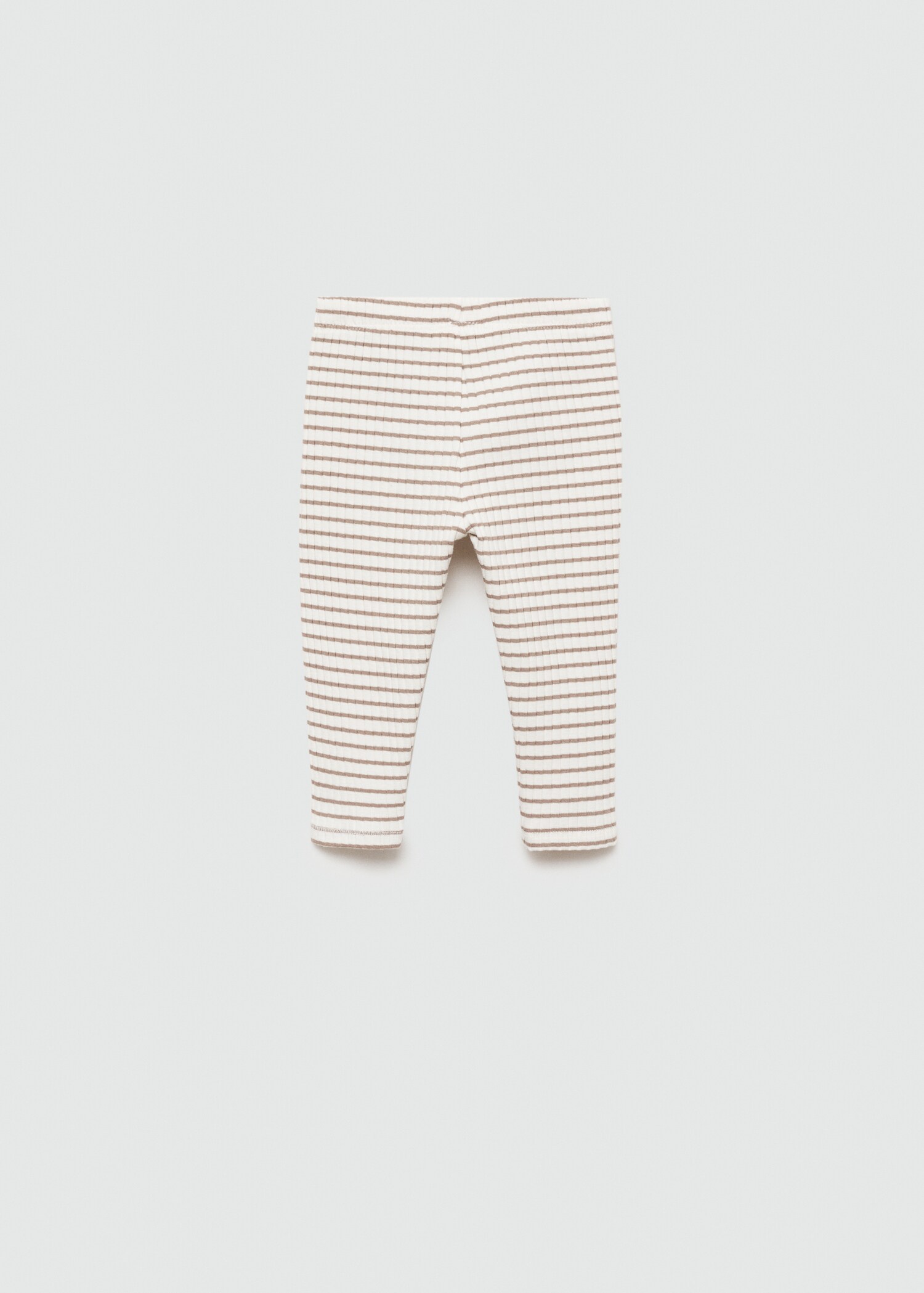 Stripped cotton leggings - Reverse of the article