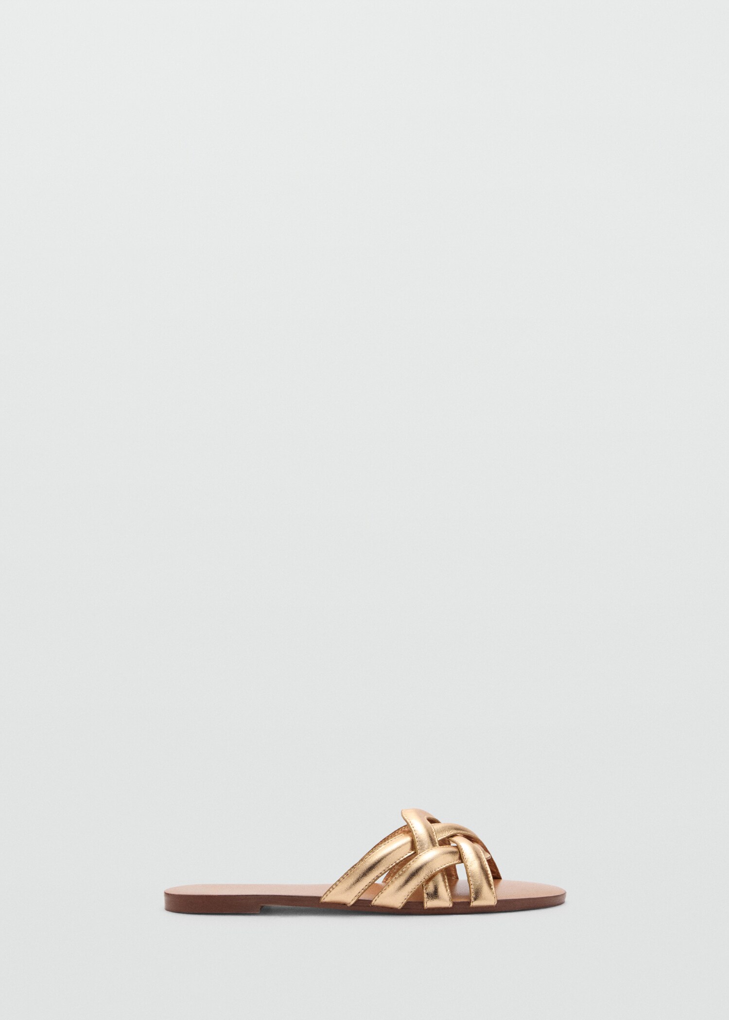 Leather straps sandals - Article without model