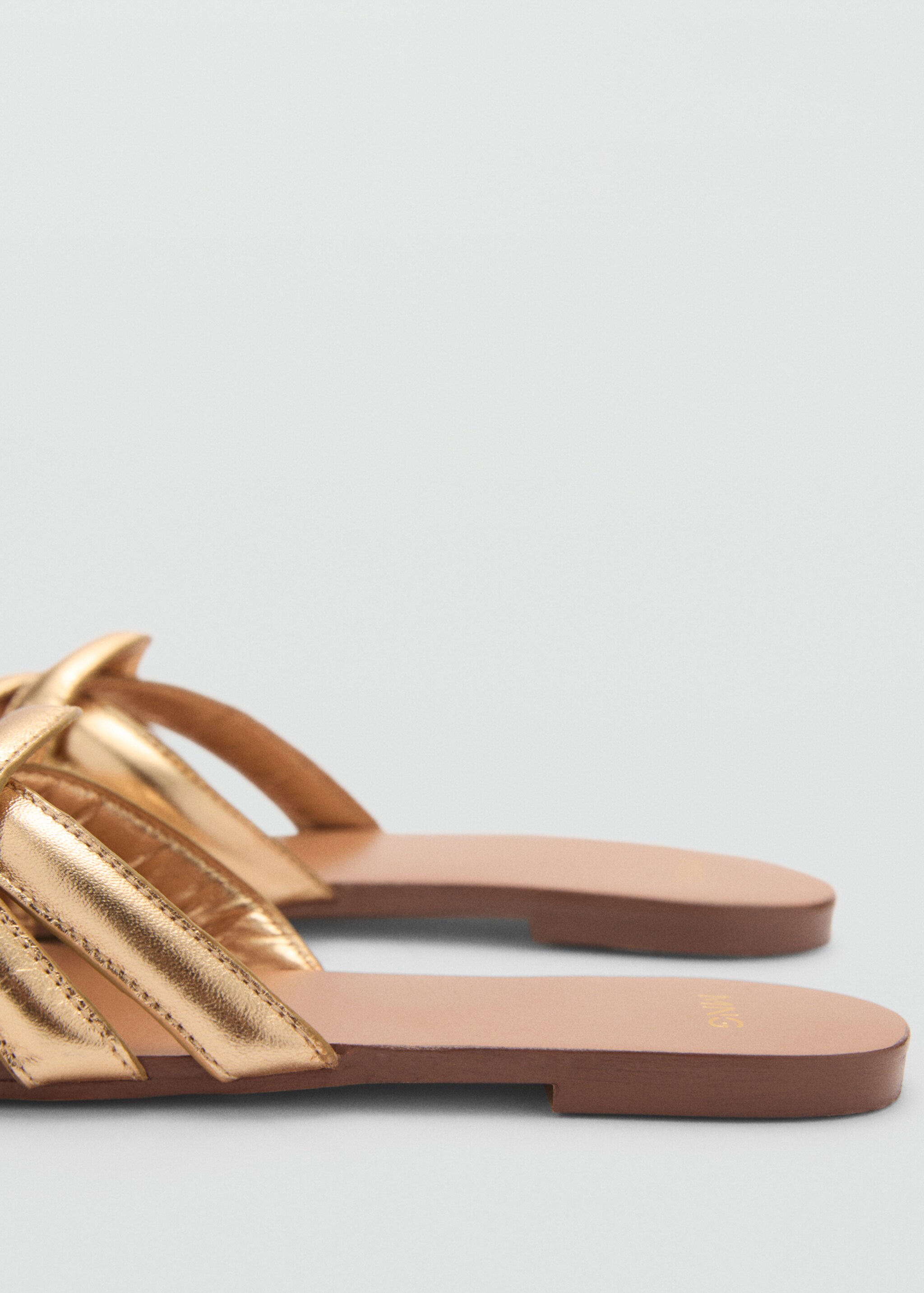 Leather straps sandals - Details of the article 1