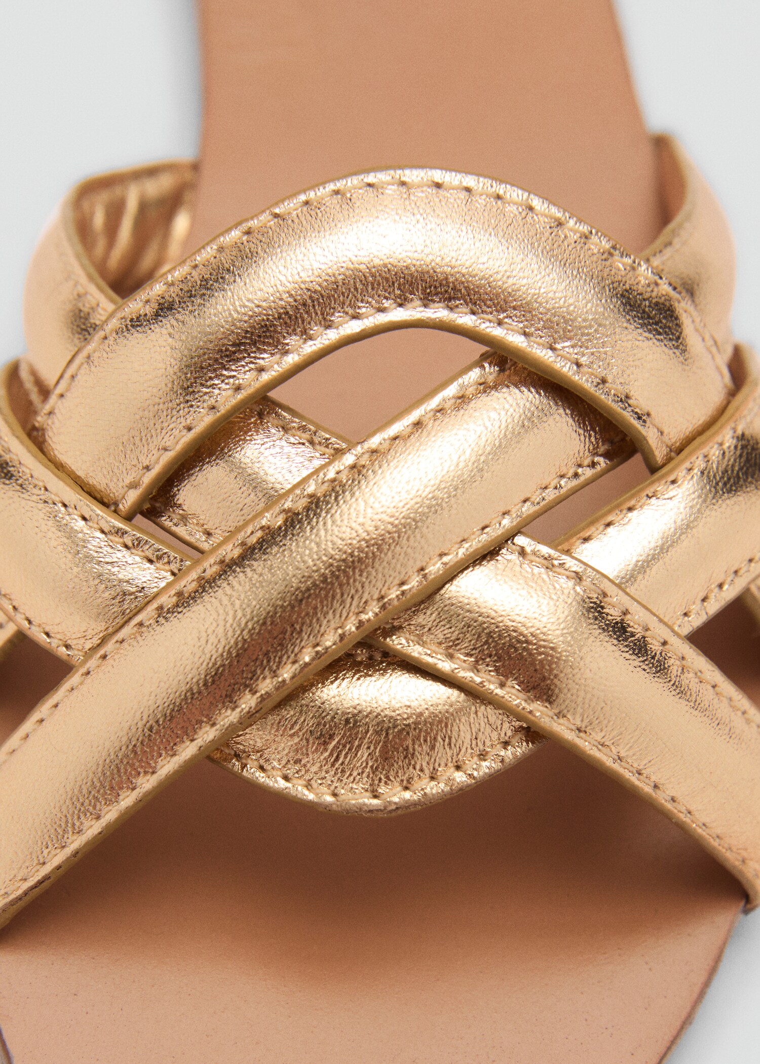 Leather straps sandals - Details of the article 2