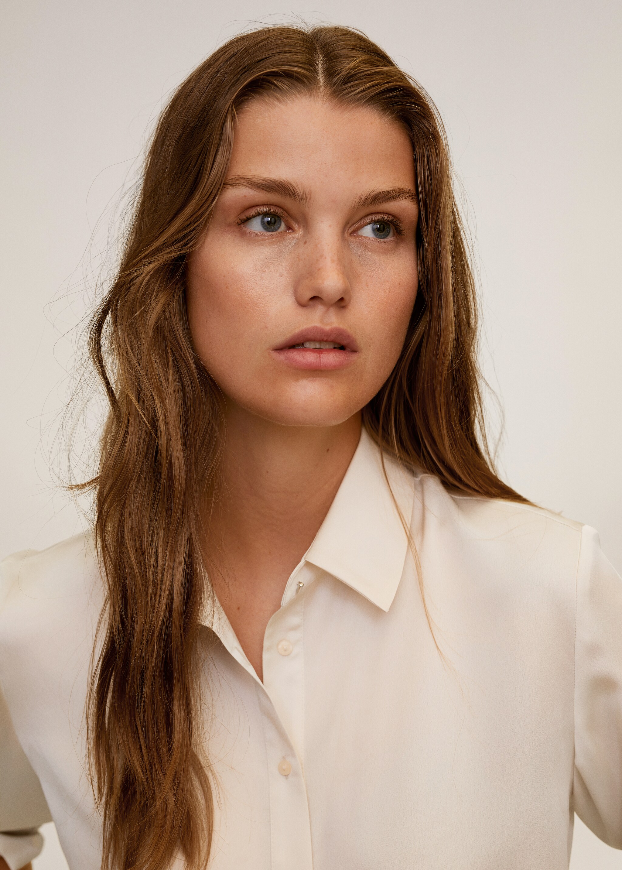 Satin shirt - Details of the article 2