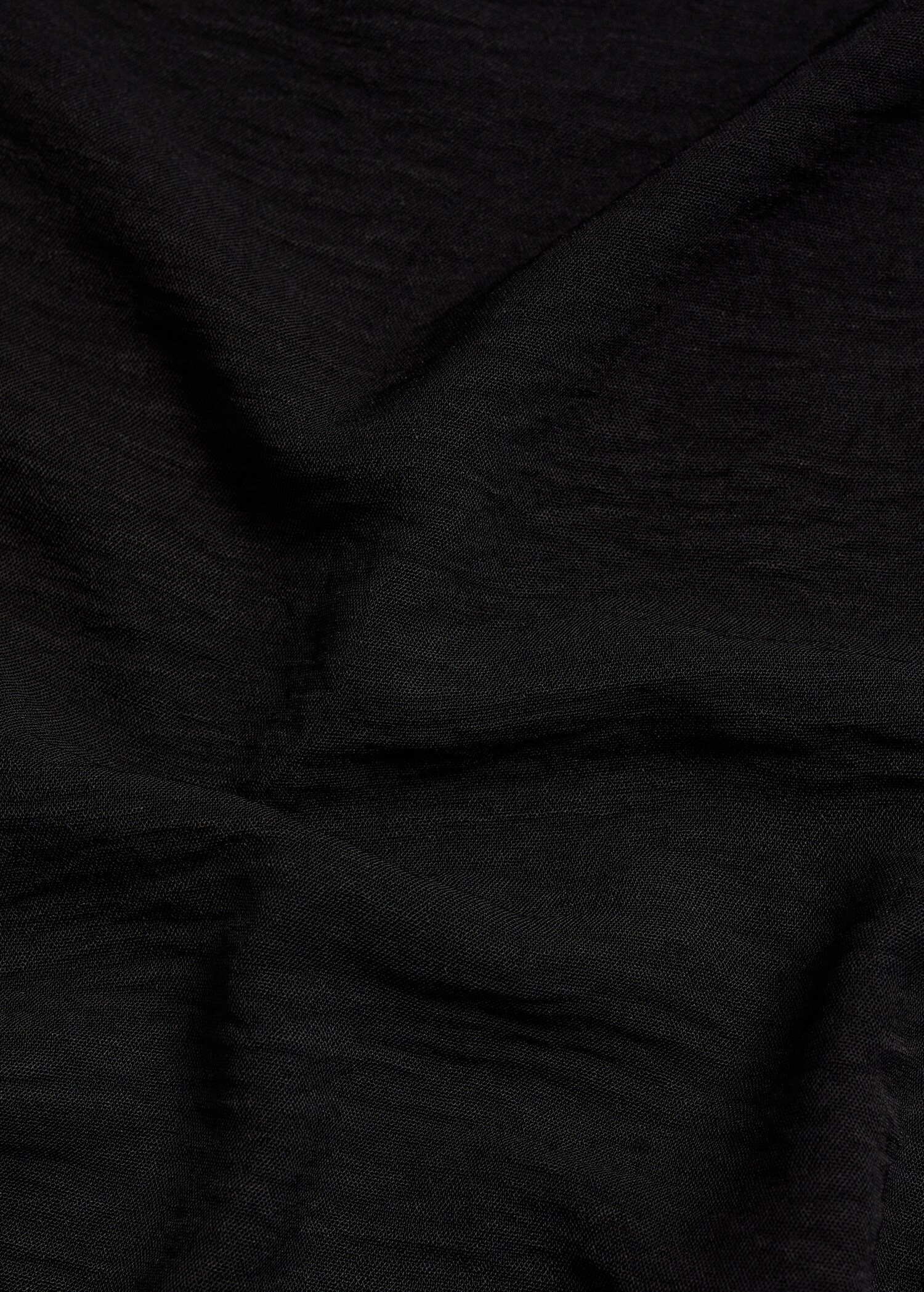 Textured flowy trousers - Details of the article 0