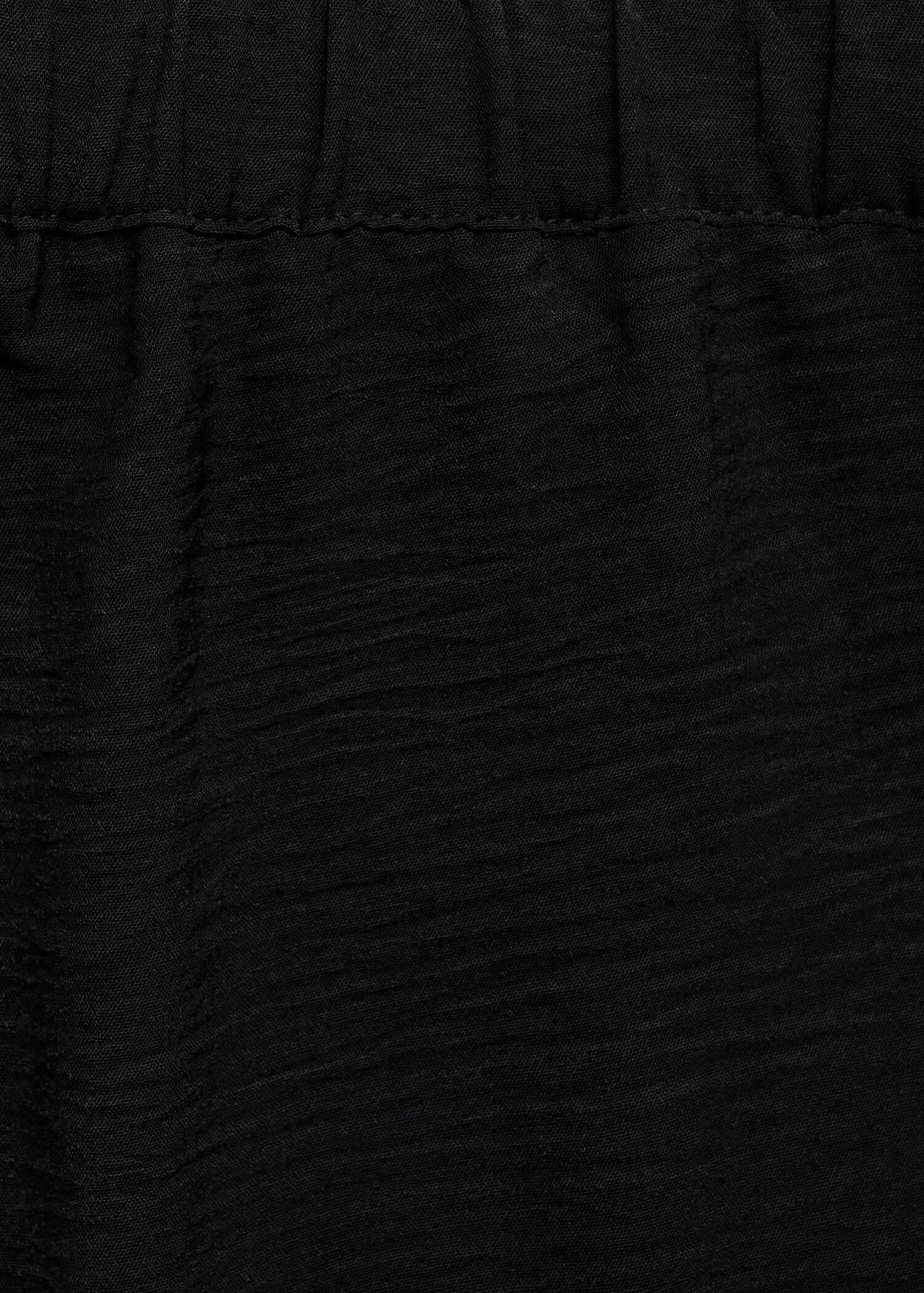 Textured flowy trousers - Details of the article 8
