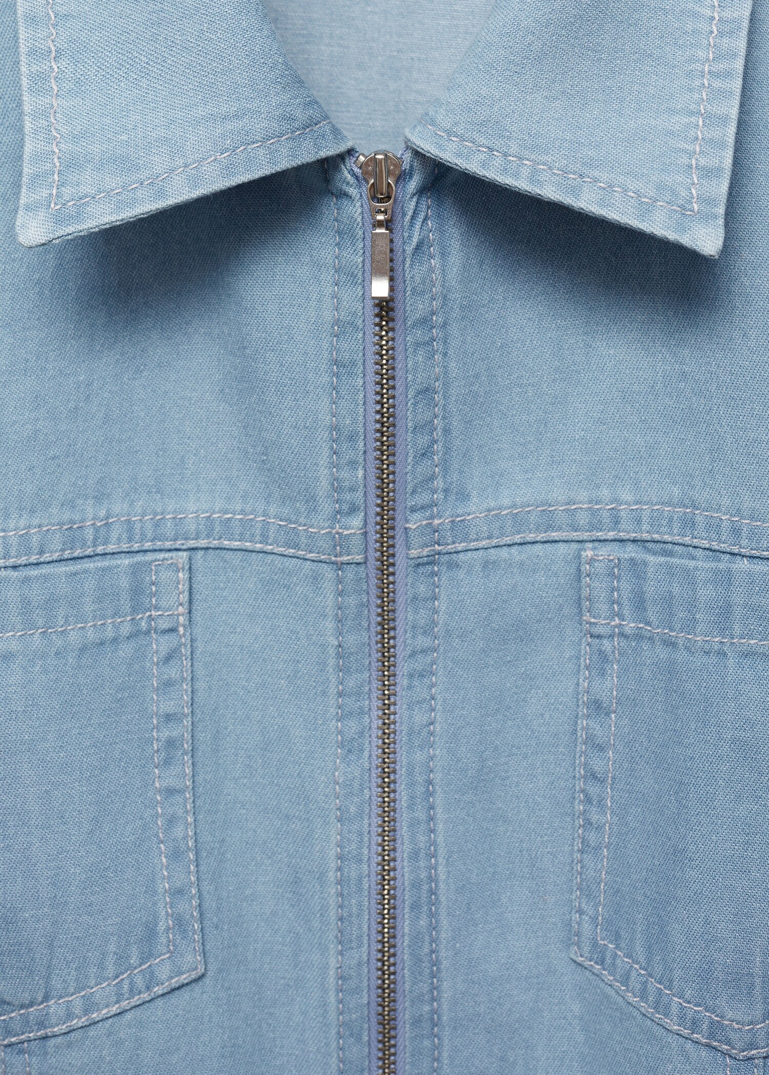 Robe en jean ceinture - Détail de l'article 8
