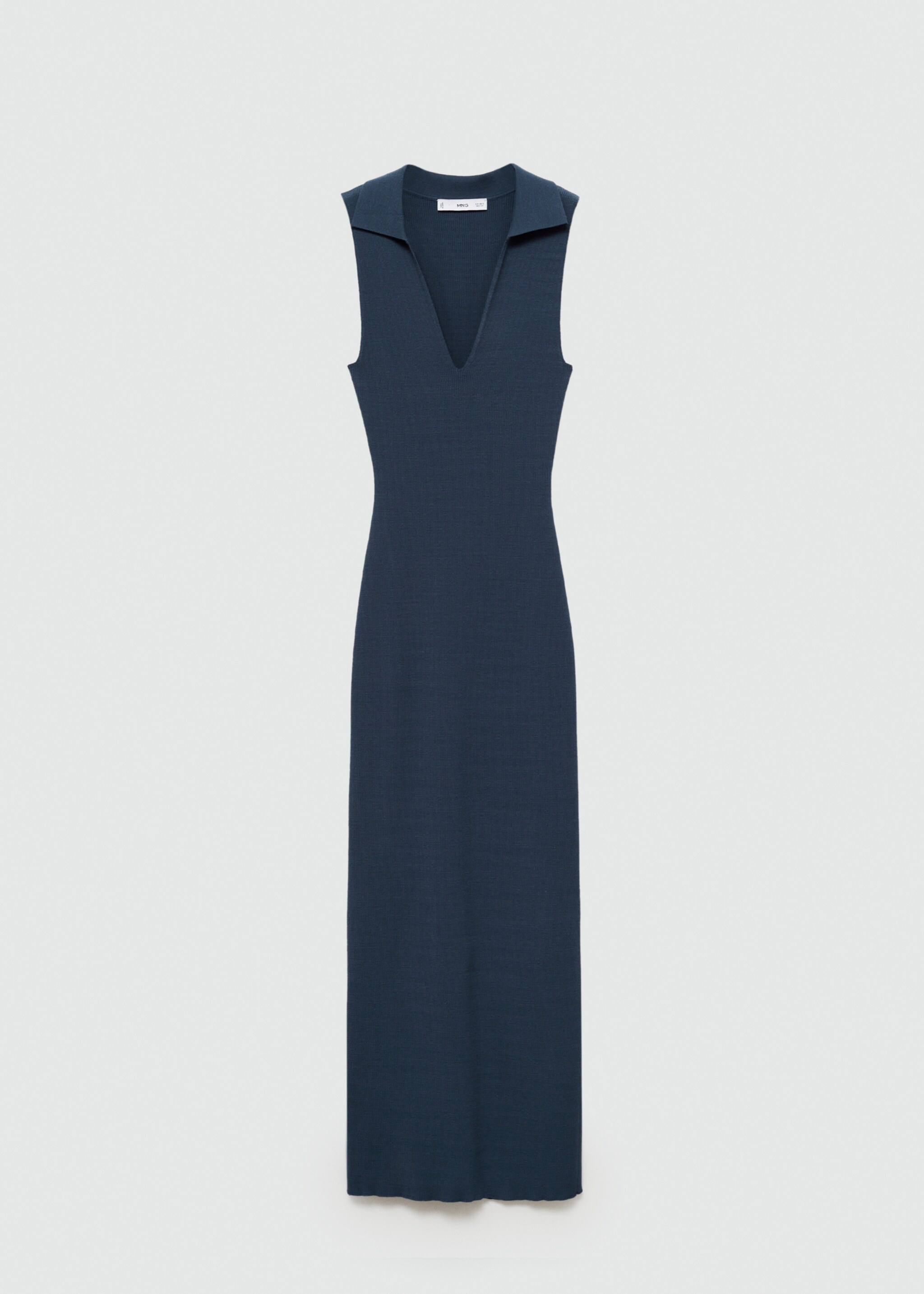 Langes Strickkleid - Artikel ohne Model