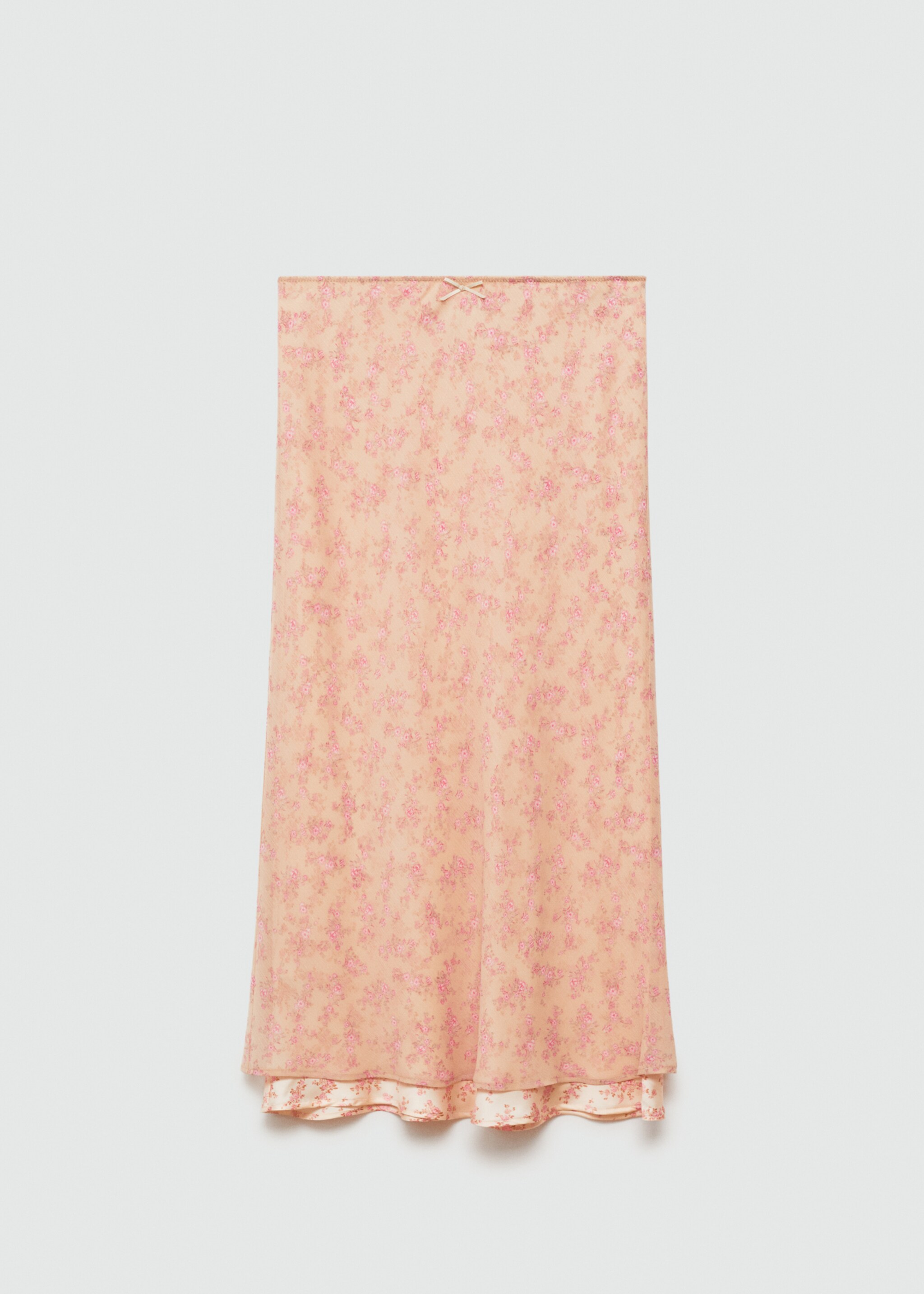 Floral-print long skirt - Article without model
