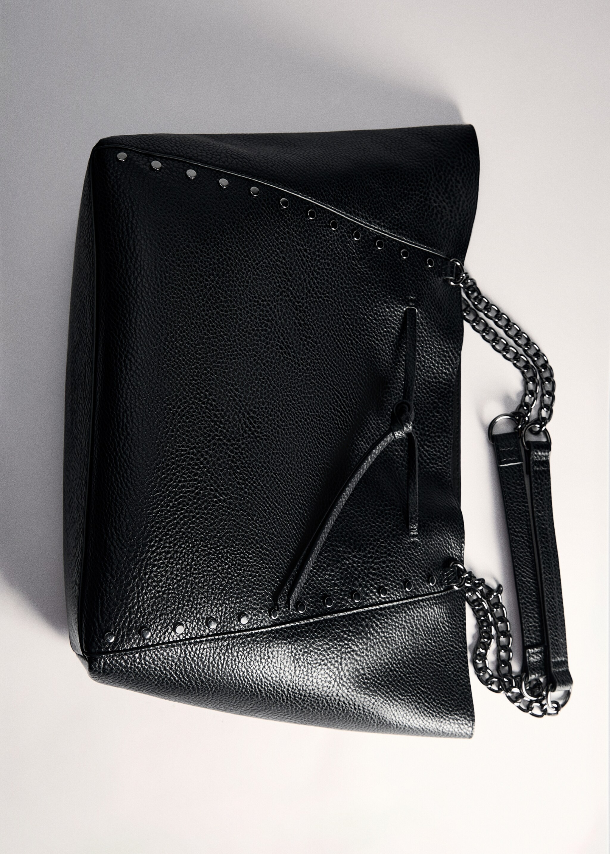 Leather-effect shopper bag - Details of the article 5