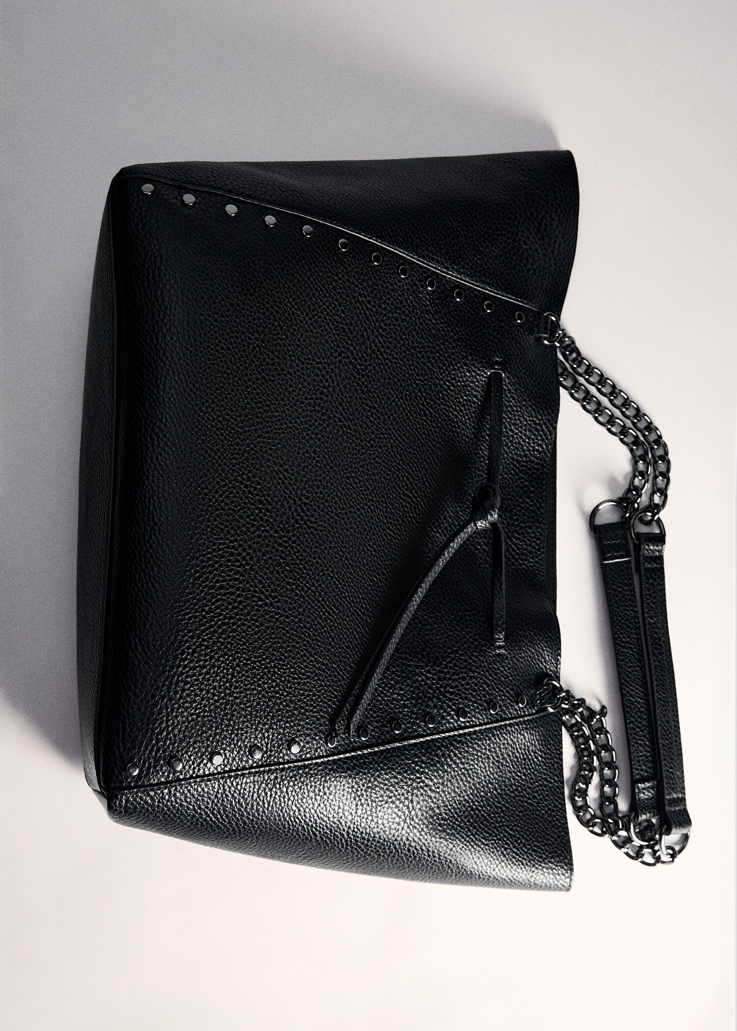 Leather-effect shopper bag - Details of the article 5