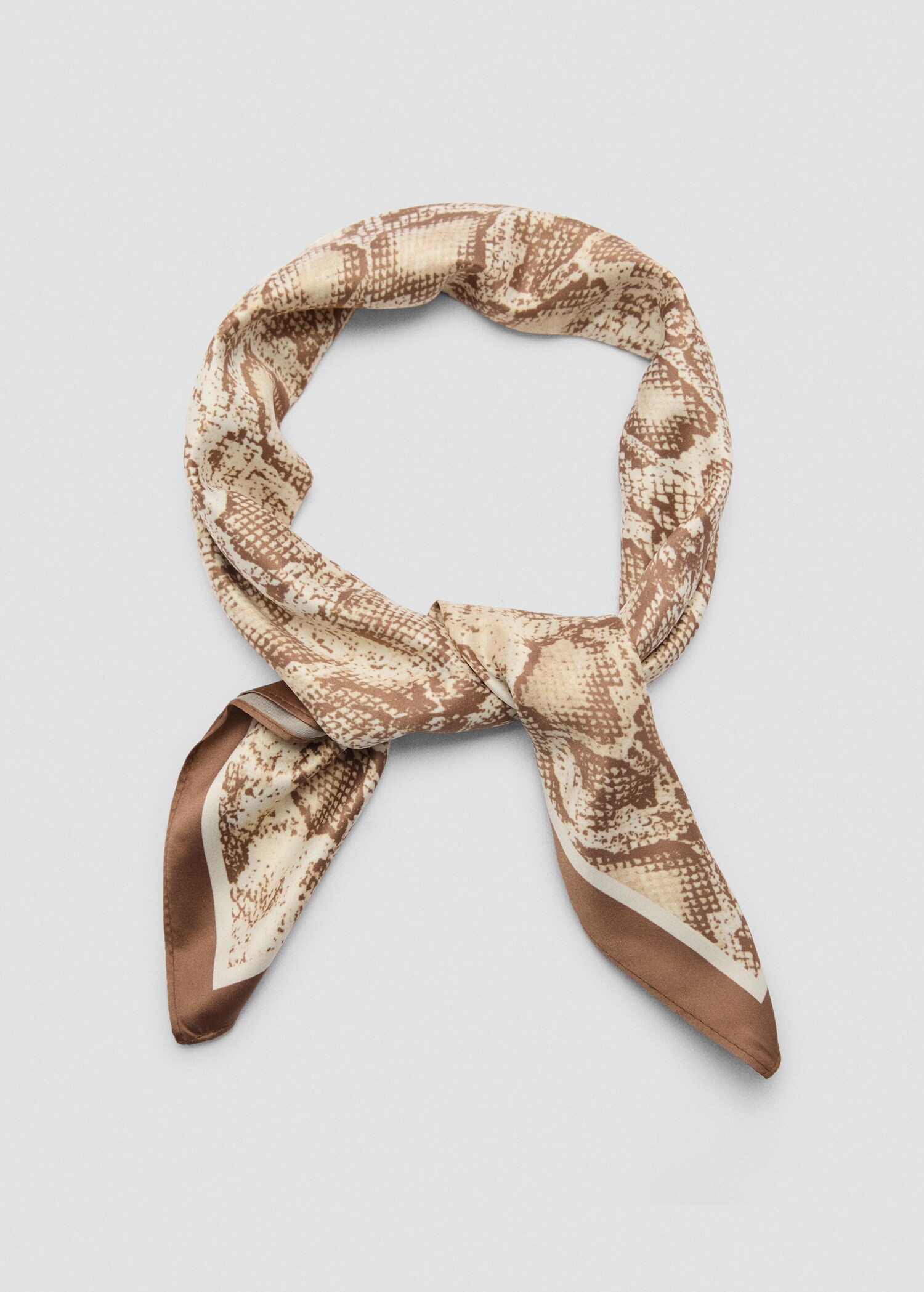 Pañuelo estampado serpiente - Detalle del artículo 1