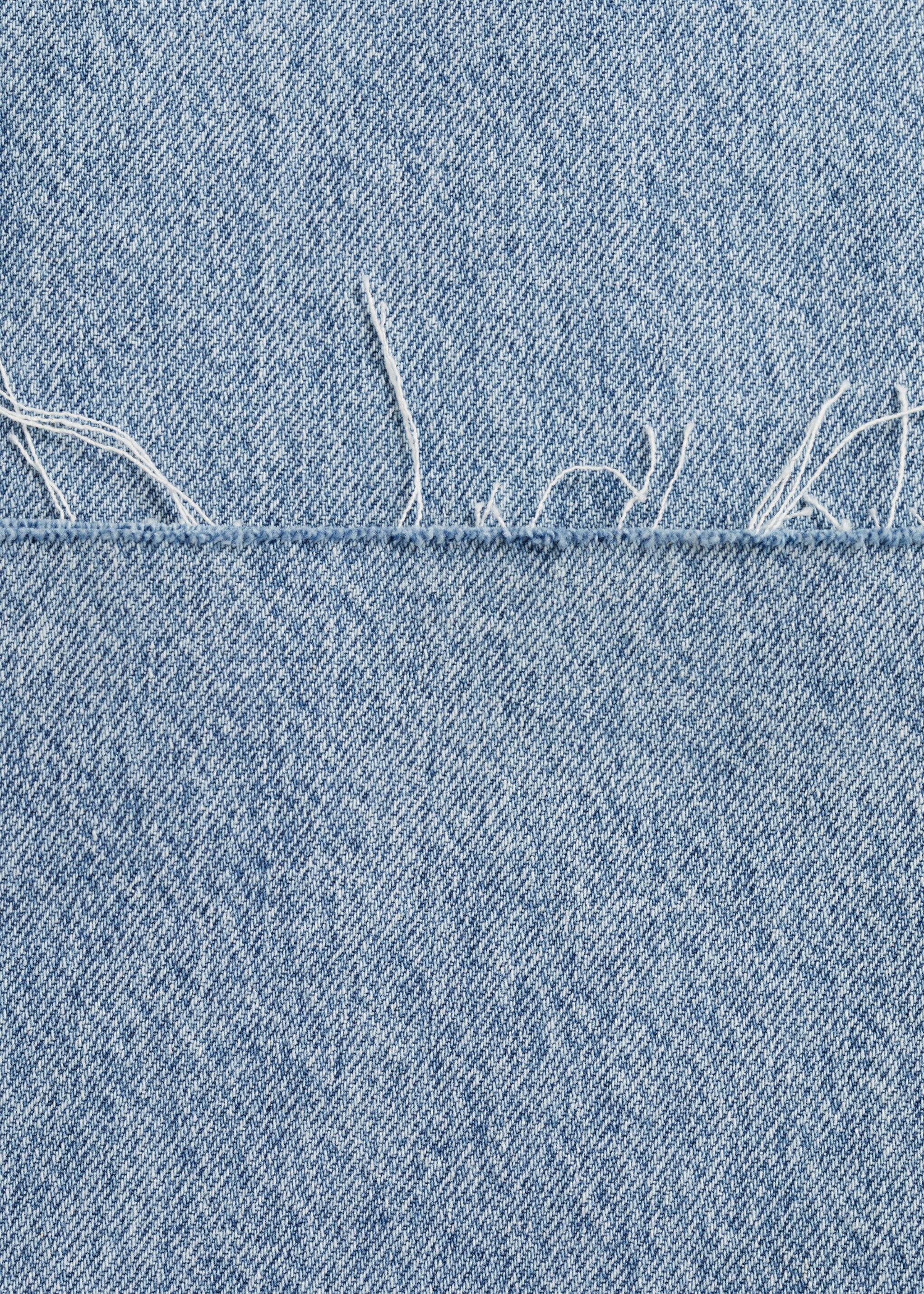 Danila wide leg high-rise jeans - Details of the article 0, Medium Blue. Ref: 77044056-00.
