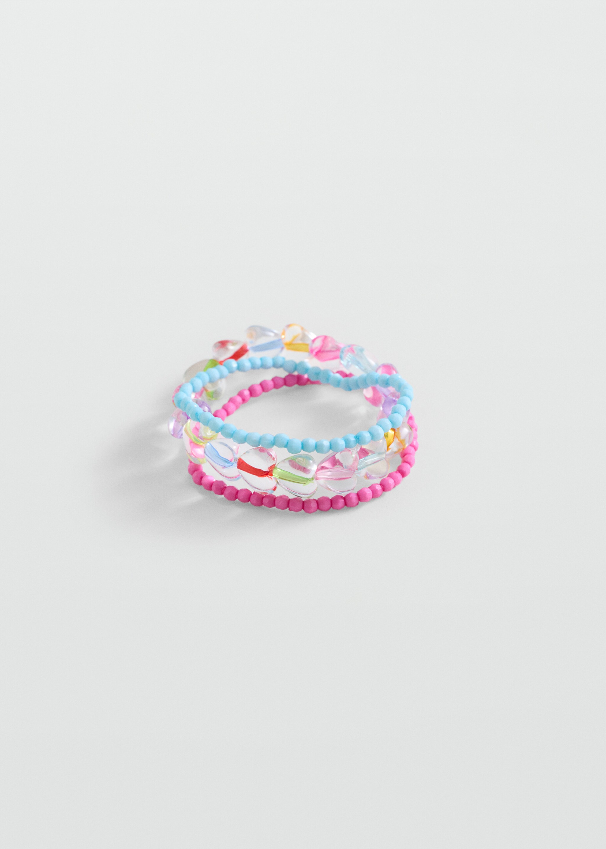 Pack of 3 bracelets - Article without model, Pink. Ref: 77044058-00.