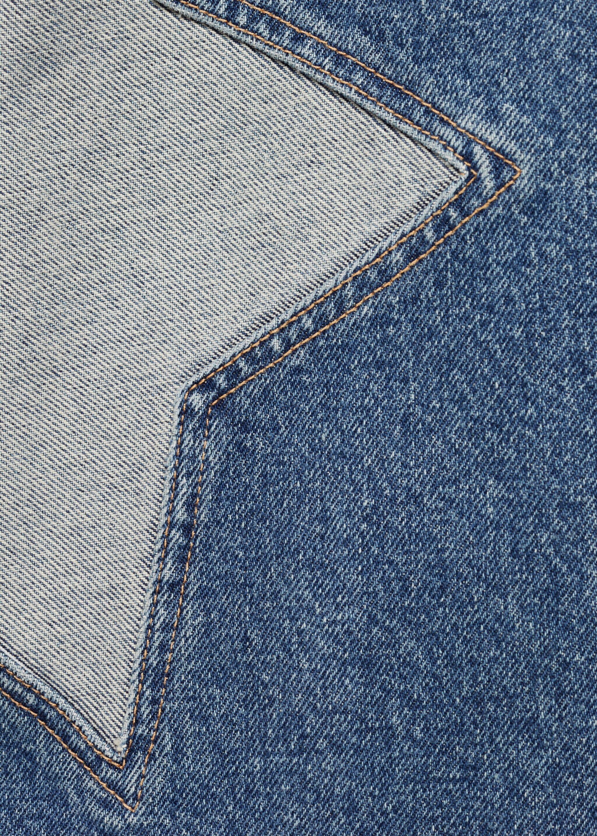 Robe en jean étoile - Détail de l'article 0, Bleu moyen. Ref: 77044065-00.