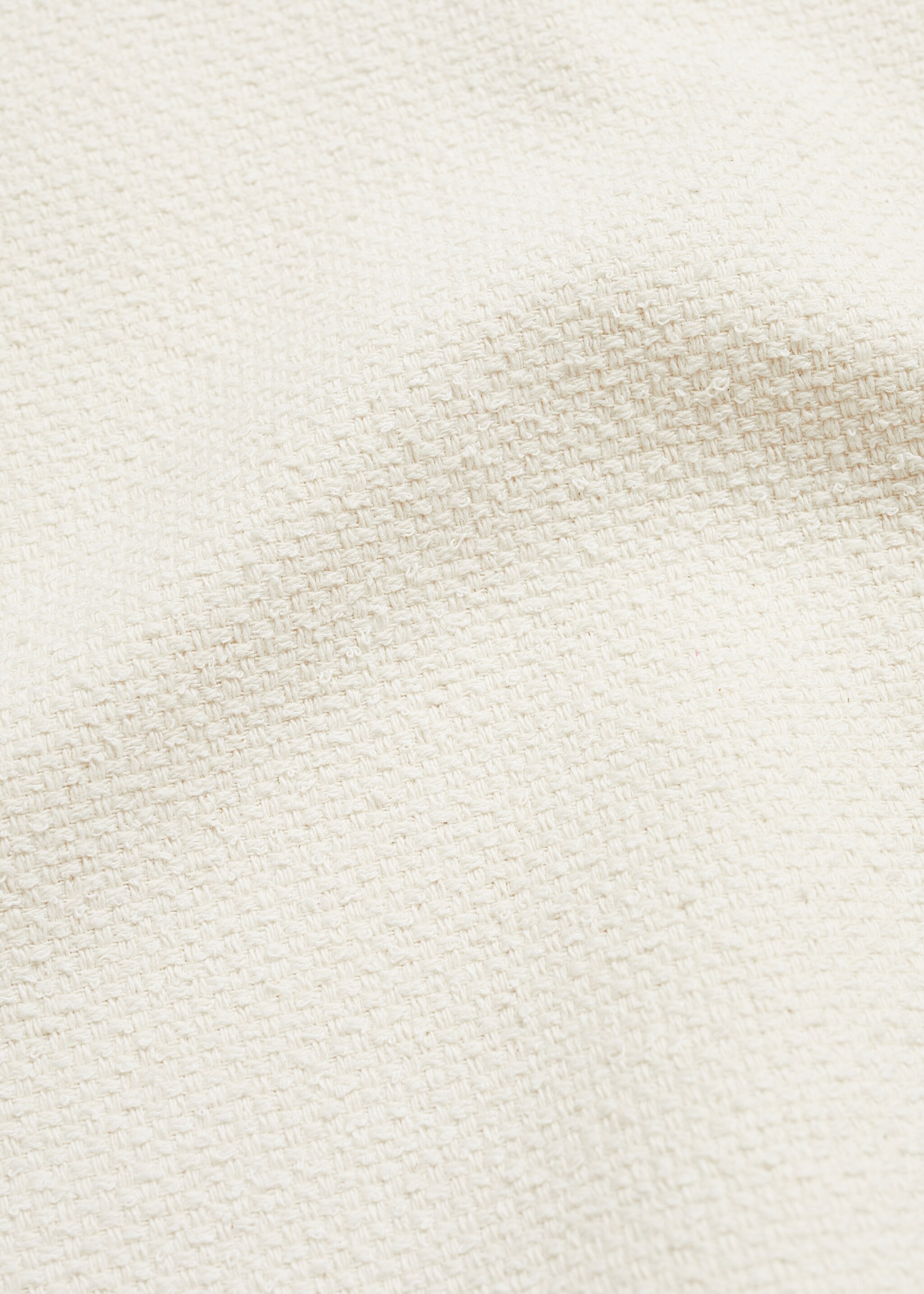 Tweed-Minirock - Detail des Artikels 8, Ecru. Ref: 77044068-00.