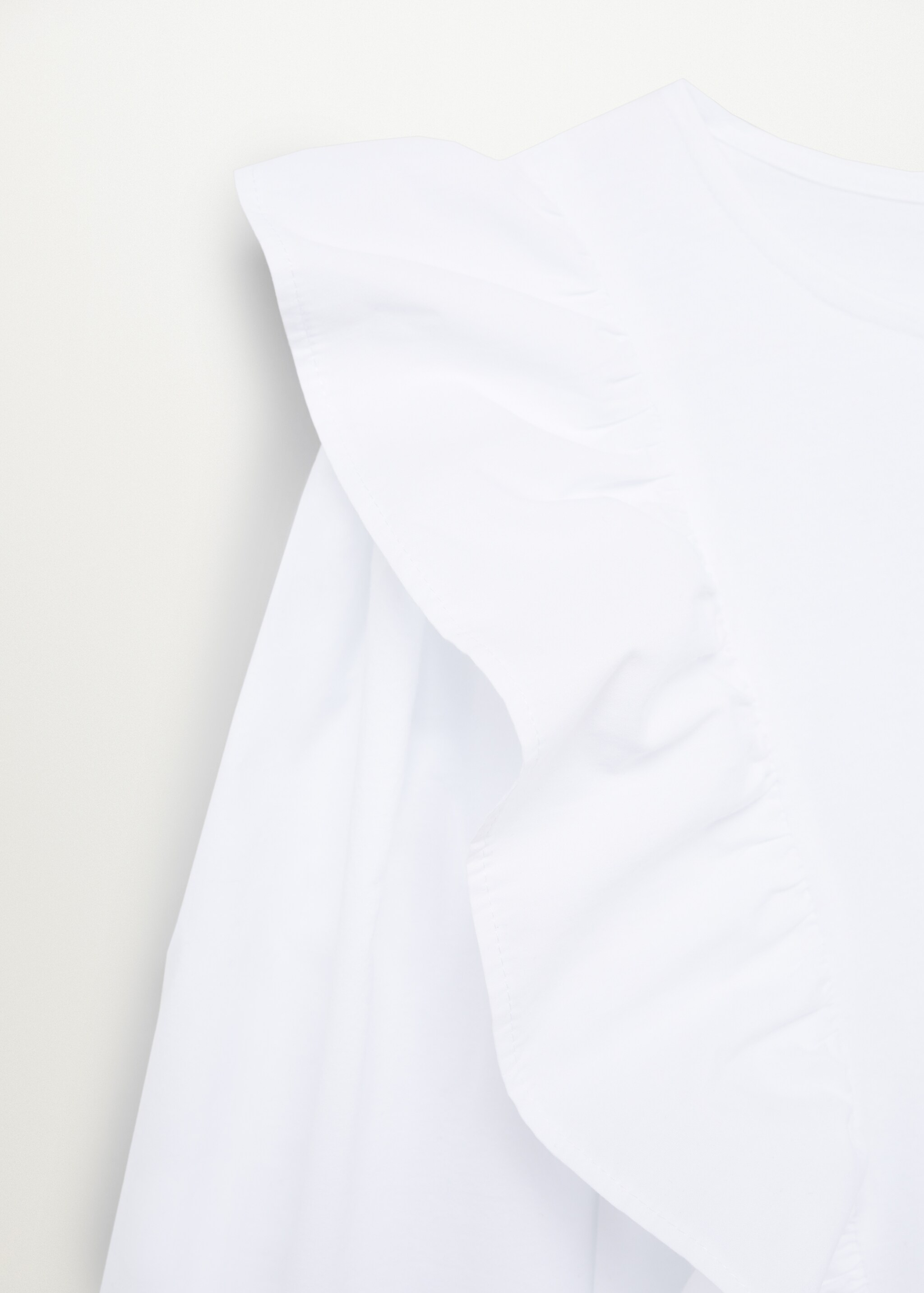 Organic cotton blouse with ruffles - Details of the article 8