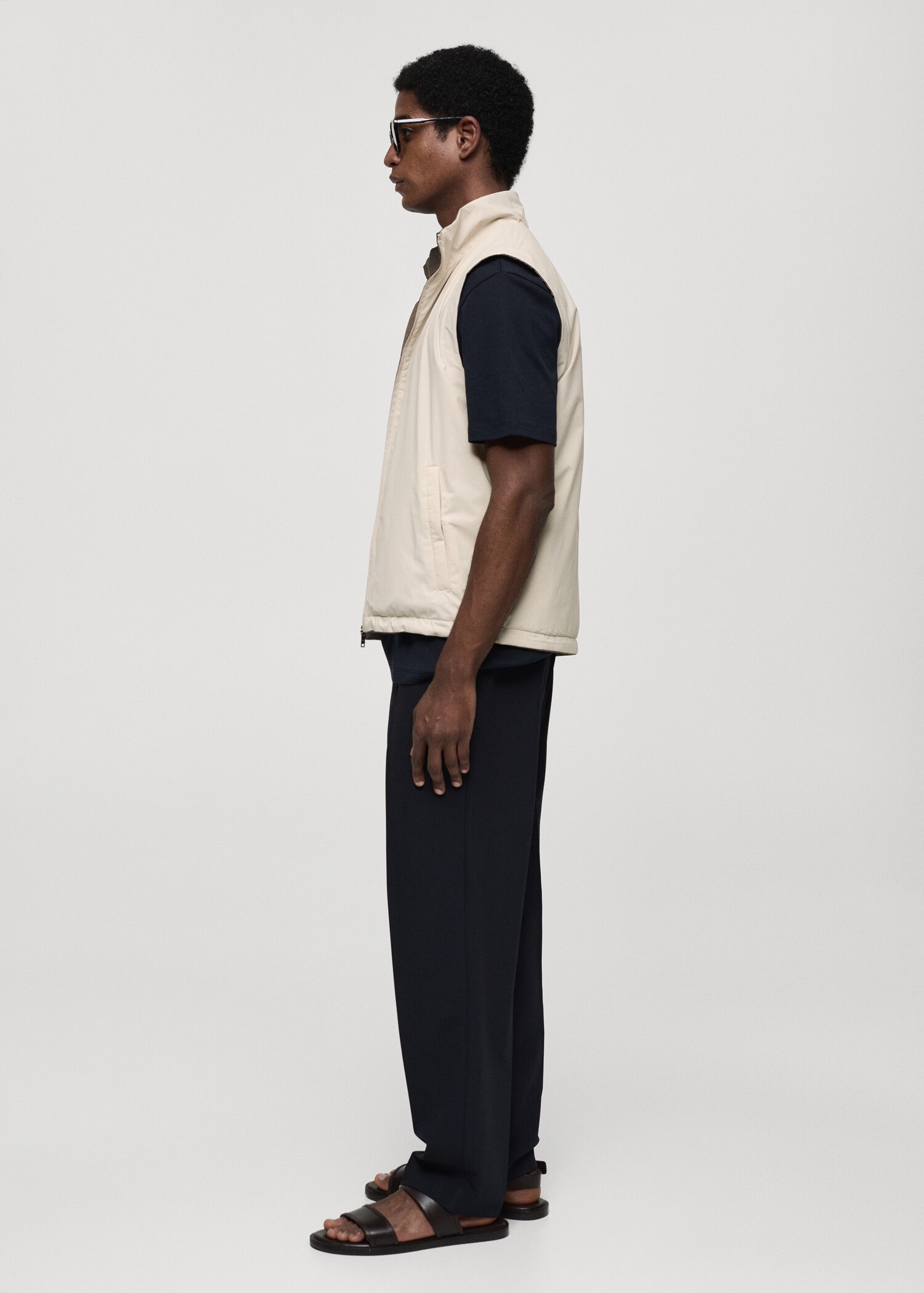 Waterafstotende reversibele bodywarmer - Detail van het artikel 2