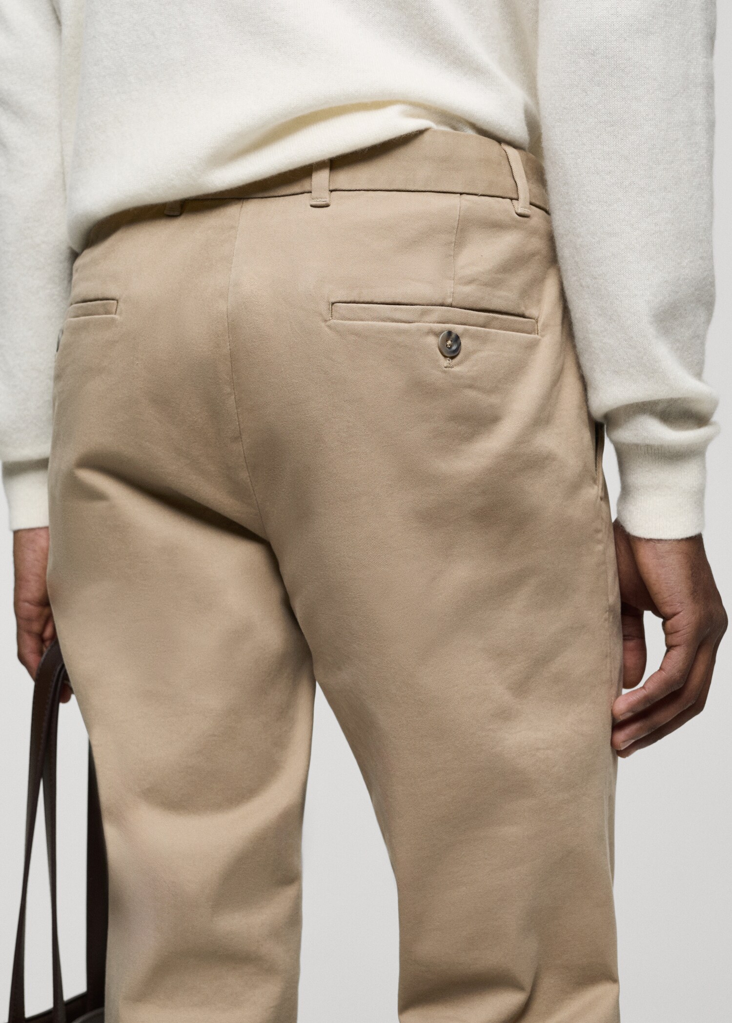 Pantalons xinesos slim fit sarja - Detall de l'article 6